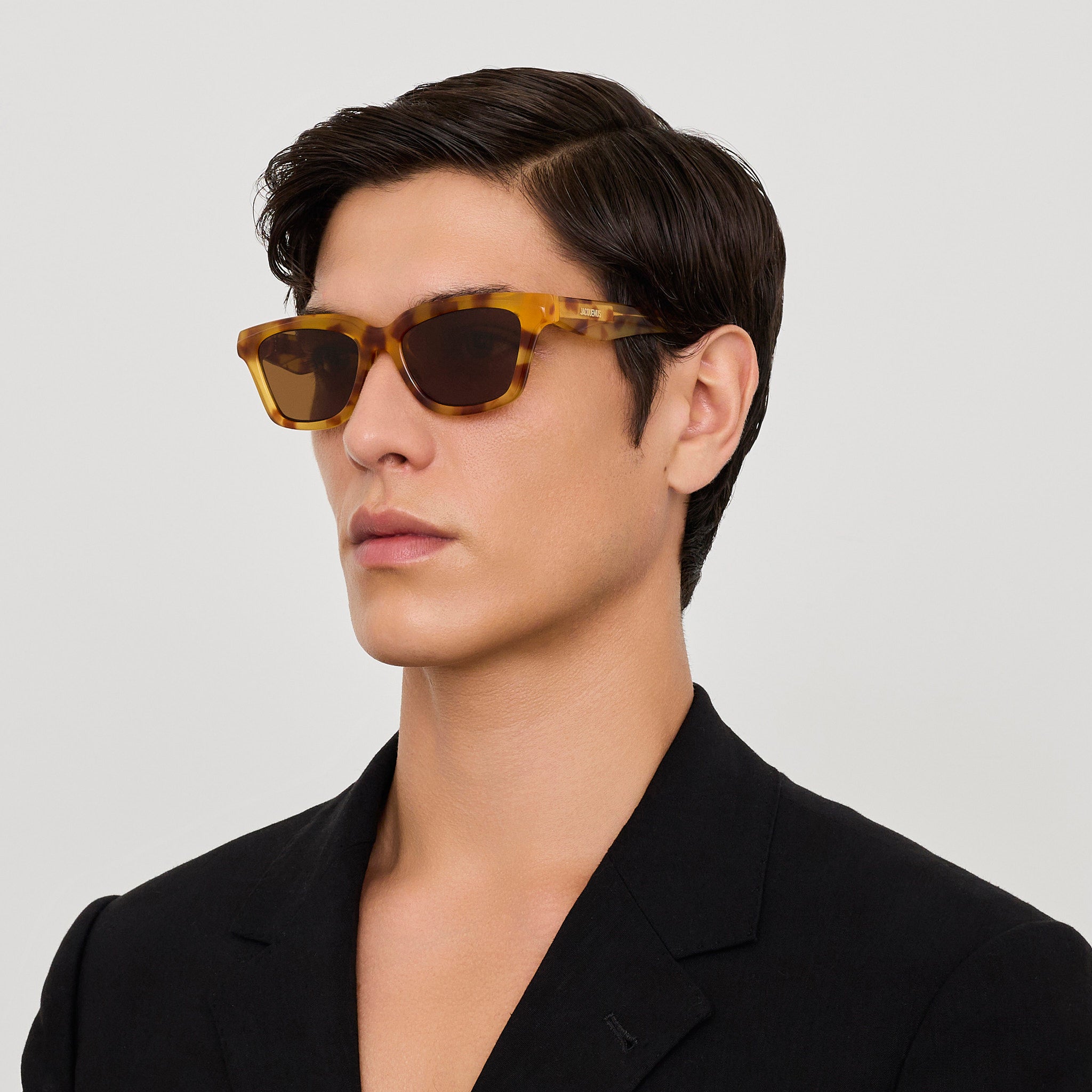 Carre Sunglasses in Beige Tortoiseshell