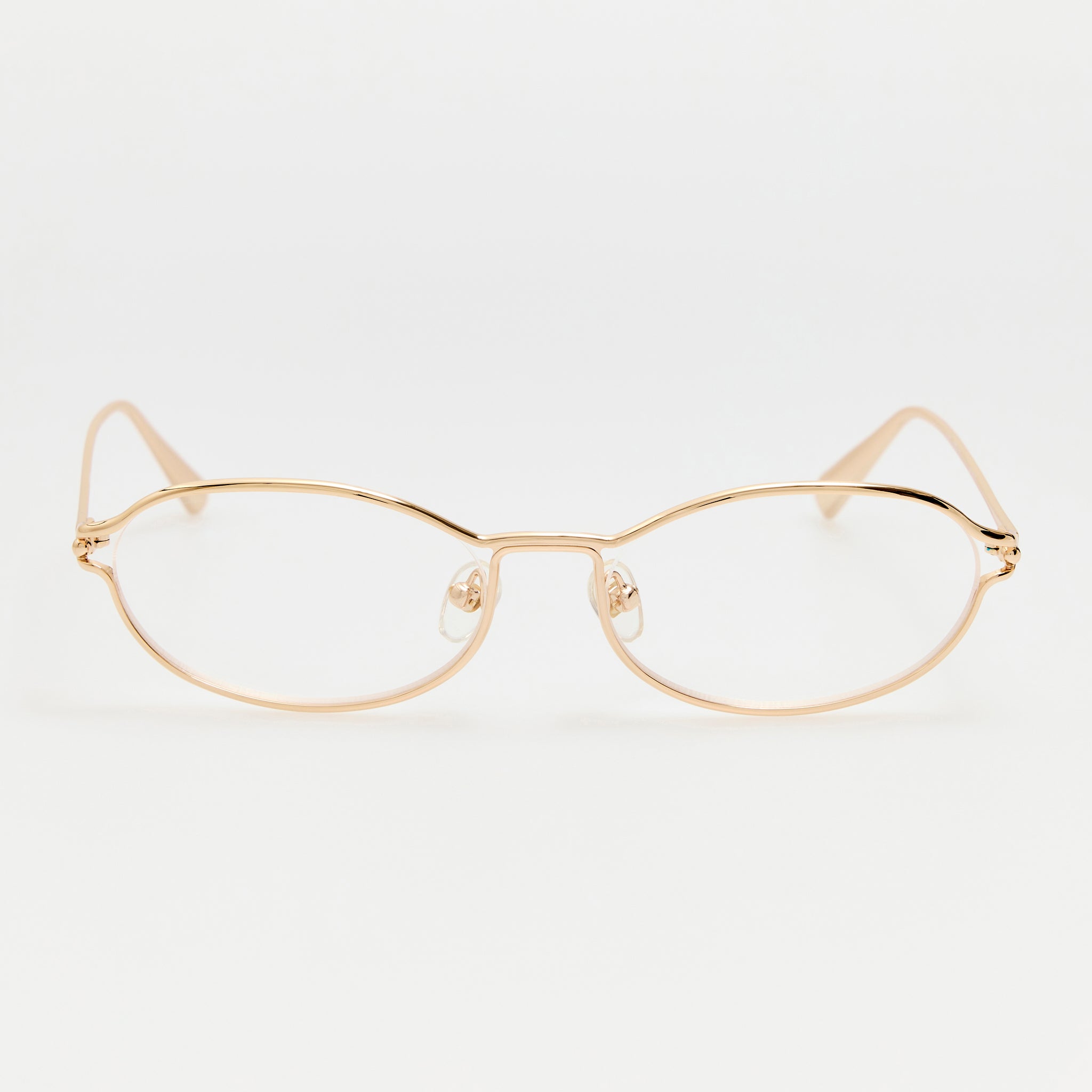 Oval Optical in Gold