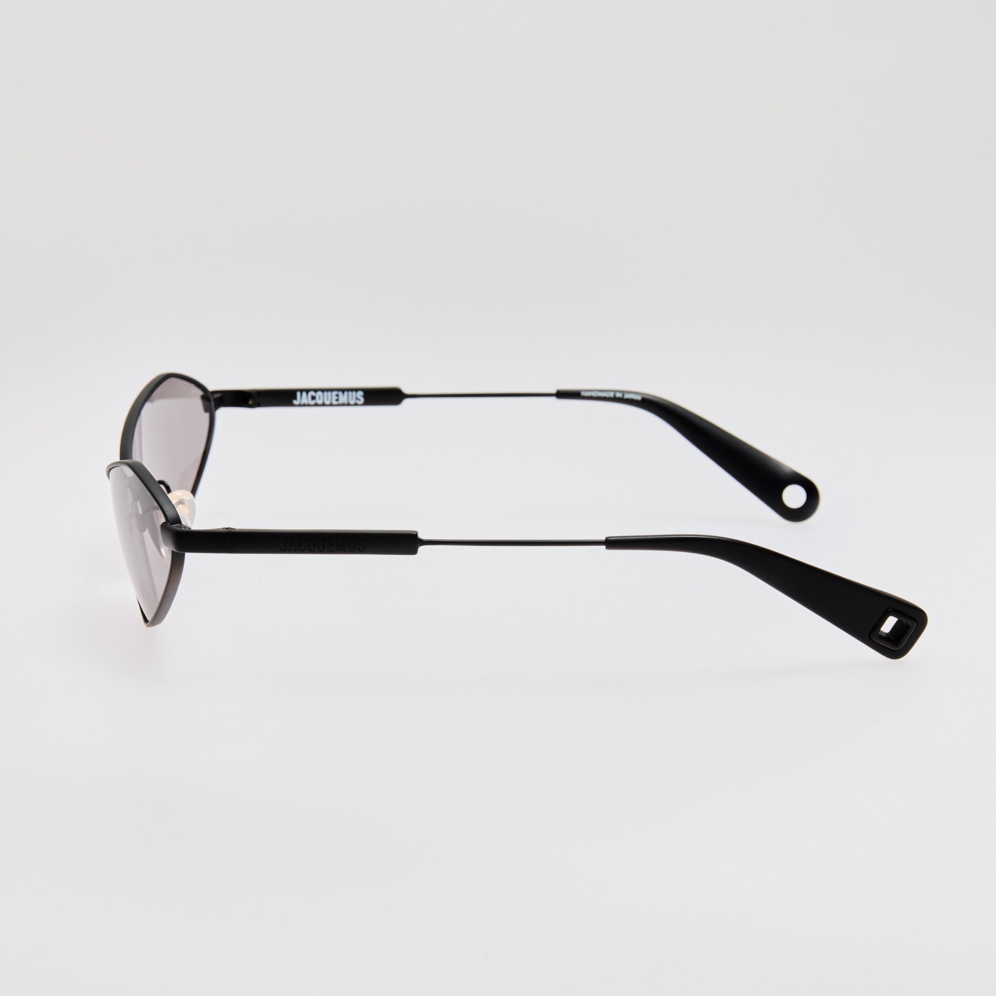 Bambino Angular Metal Sunglasses in Matt Black