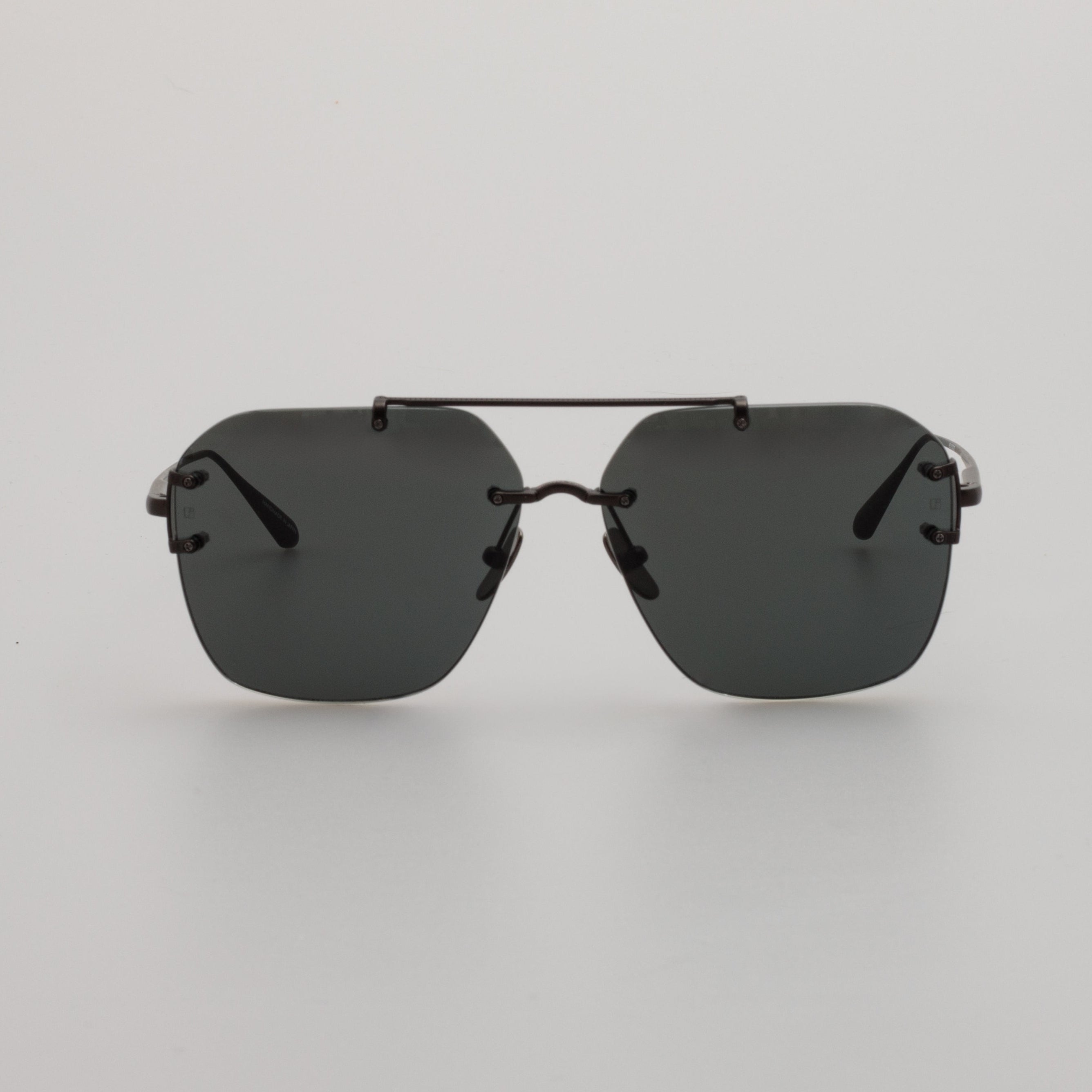 Reyner Sunglasses in Matt Black Nickel
