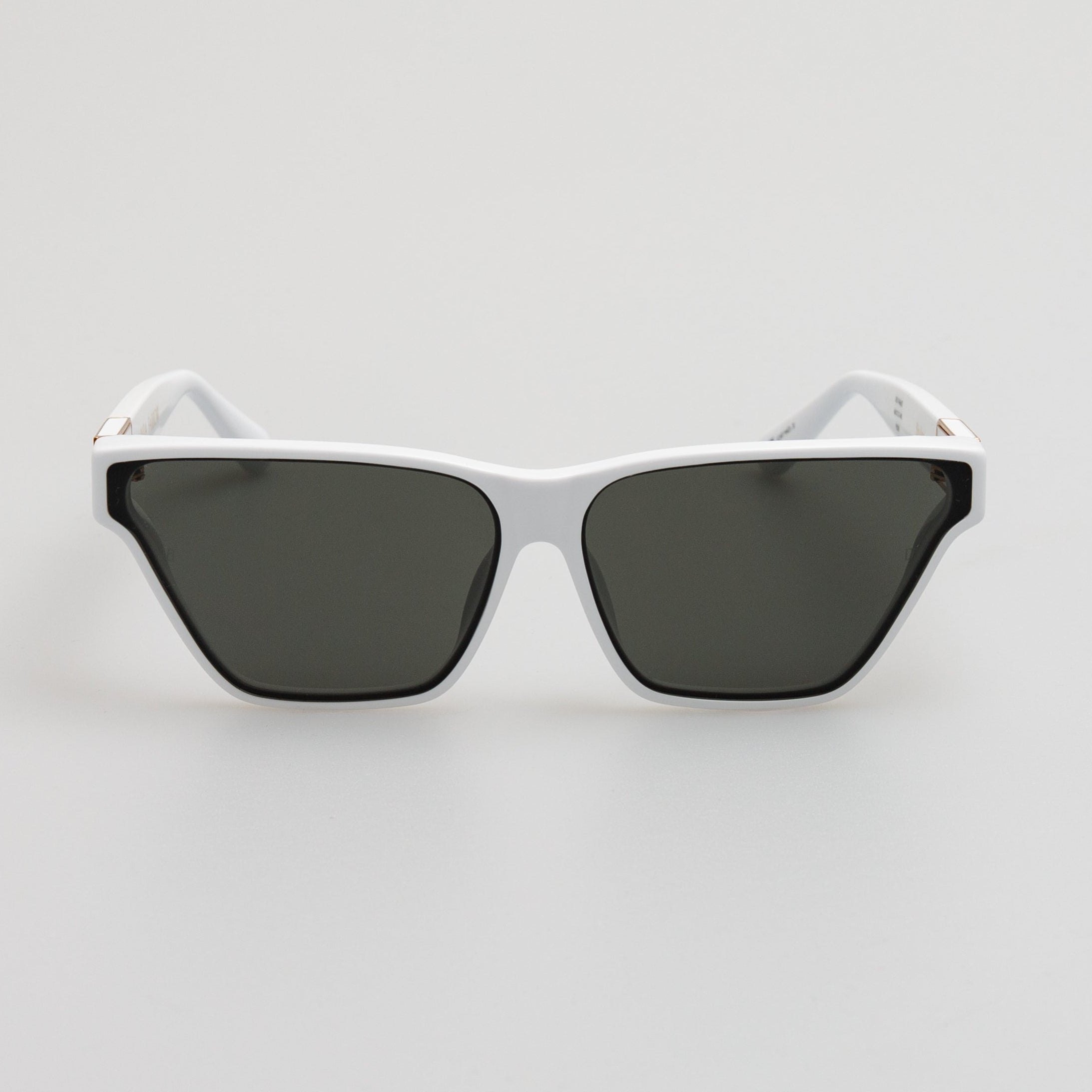 Skyler Cat-Eye Sunglasses in White