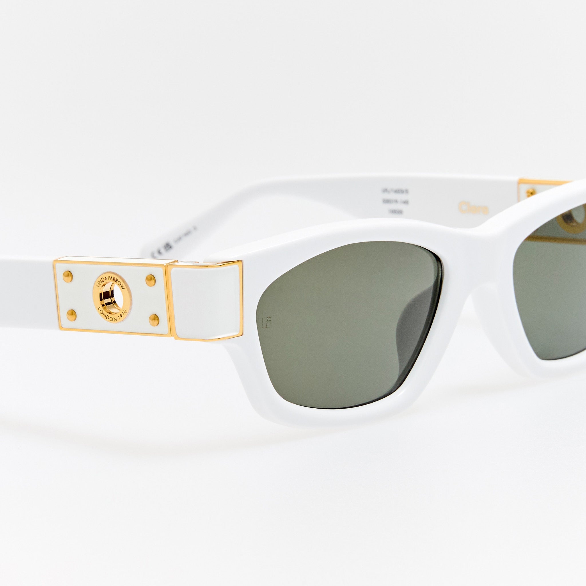 Clara Sunglasses in White