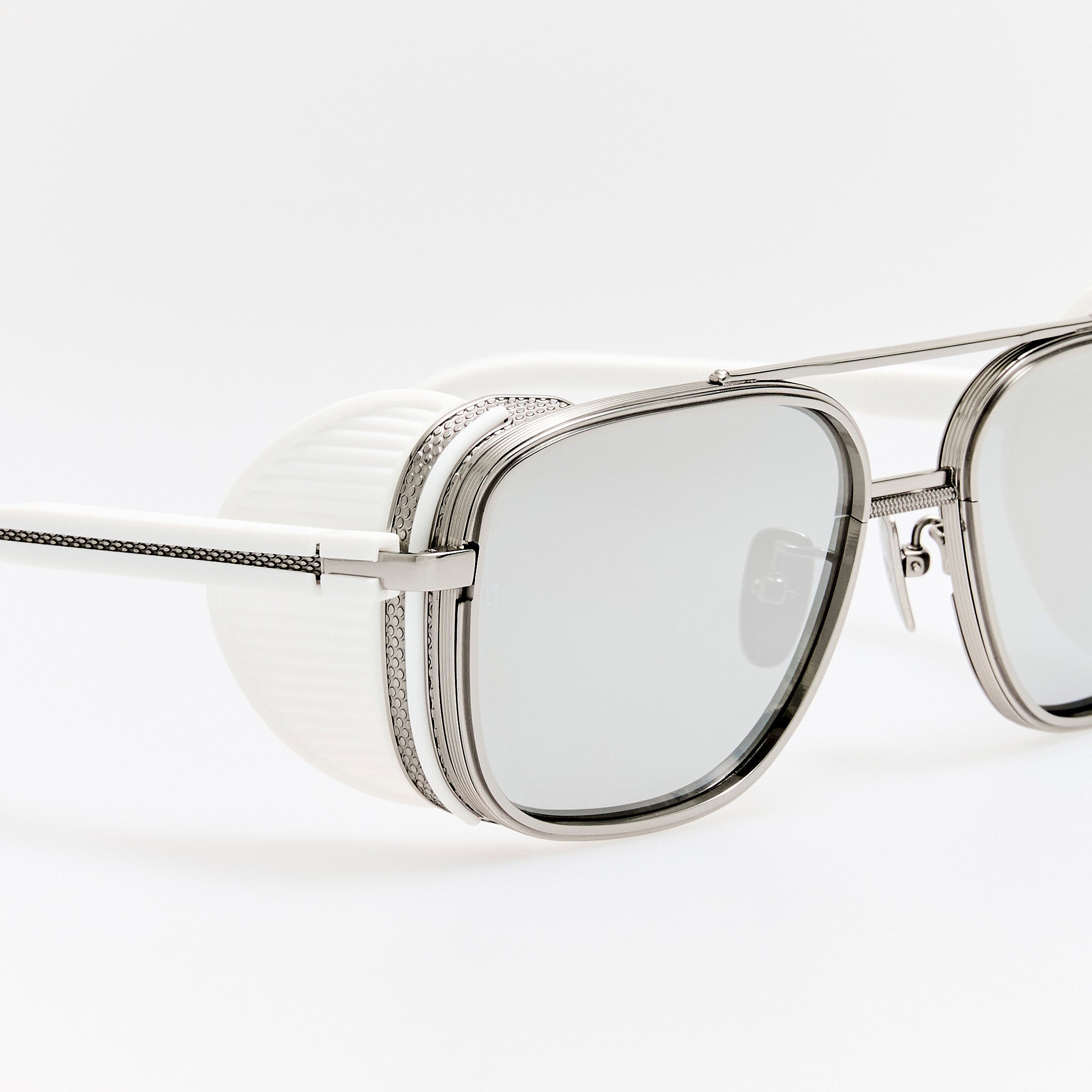 Boyd Explorer Sunglasses in 22K White Gold and Platinum