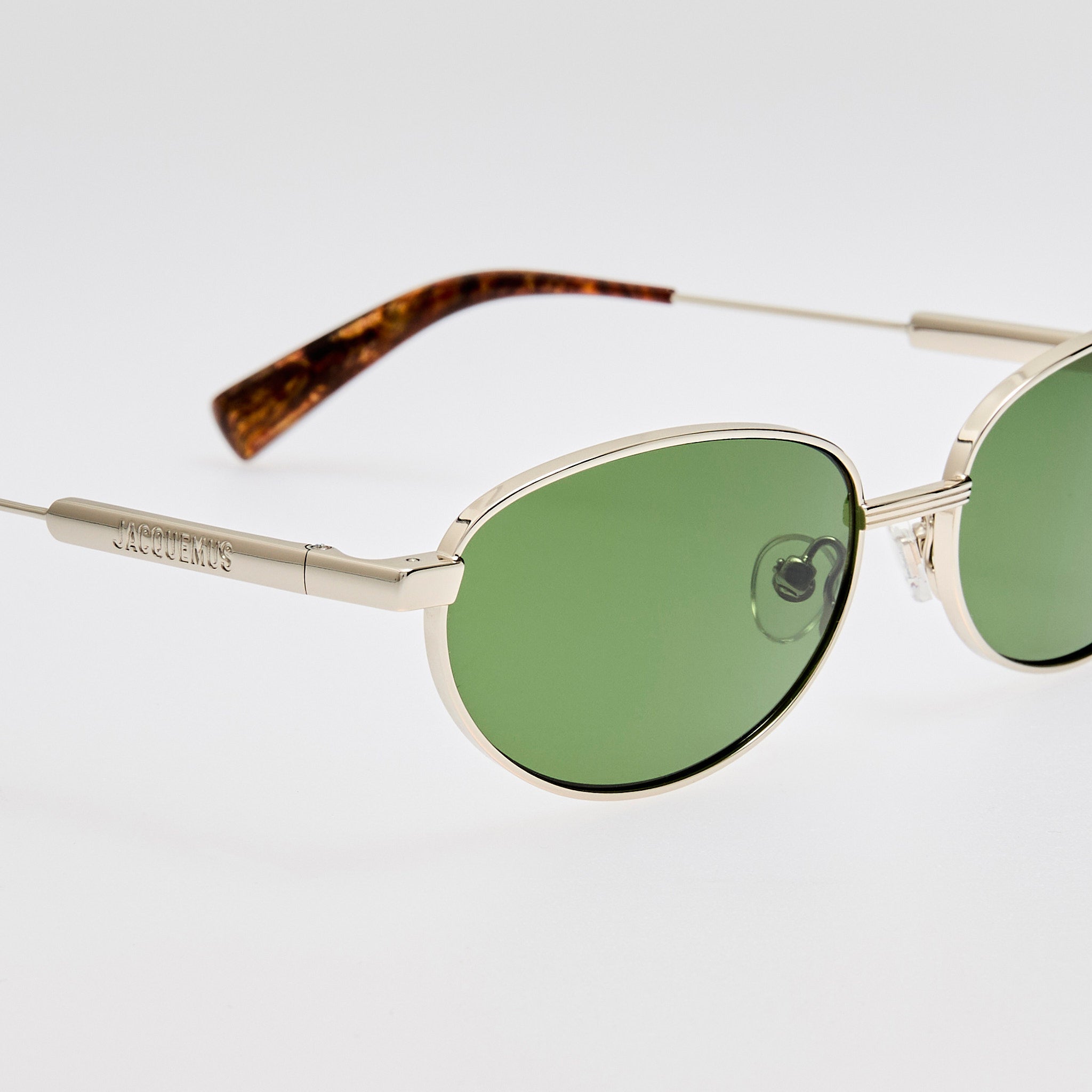 Alba Sunglasses in Silver - LINDA FARROW - Sunglasses -
