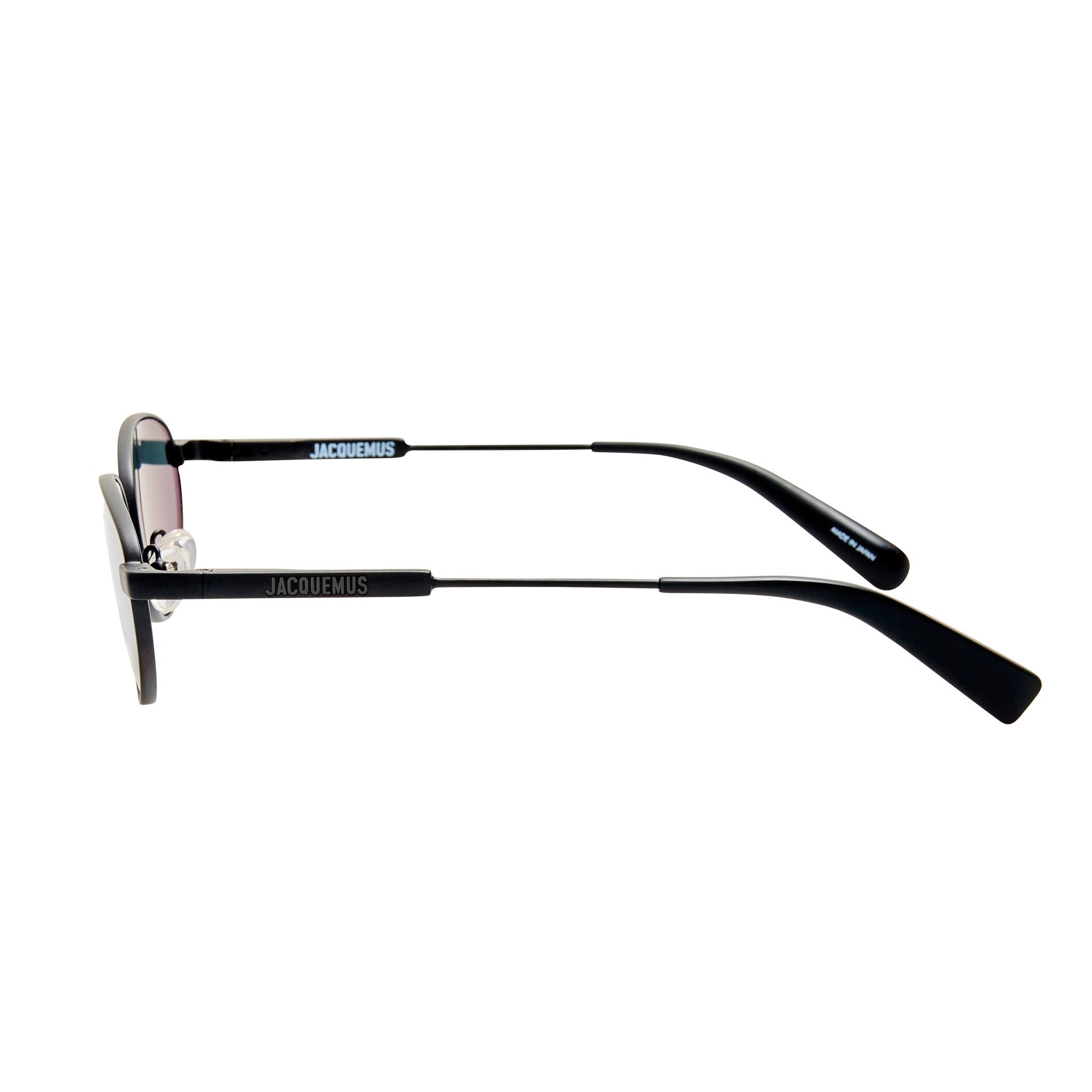 Alba Sunglasss in Matt Black - LINDA FARROW - Sunglasses -