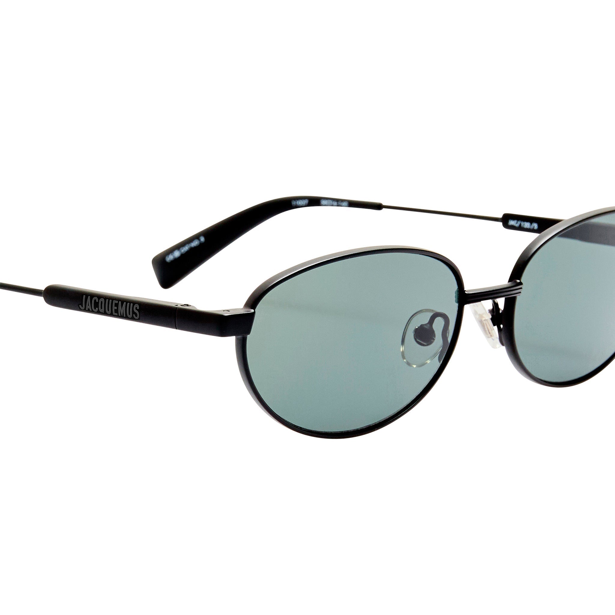 Alba Sunglasss in Matt Black - LINDA FARROW - Sunglasses -