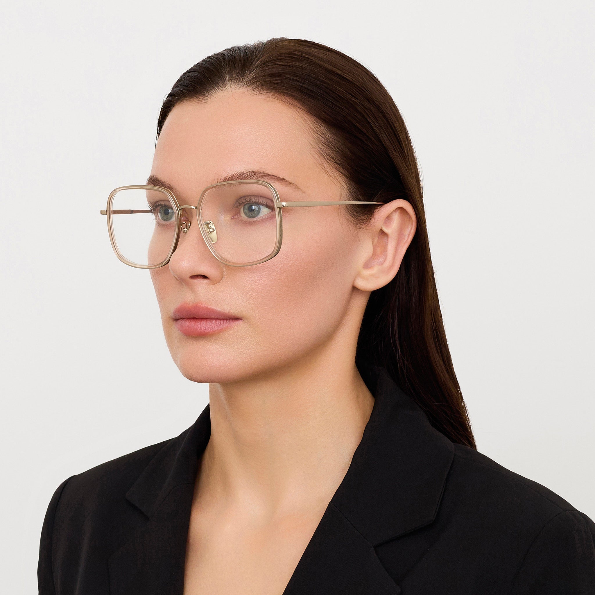 Alicia Optical in Ash - LINDA FARROW - Optical Frame -
