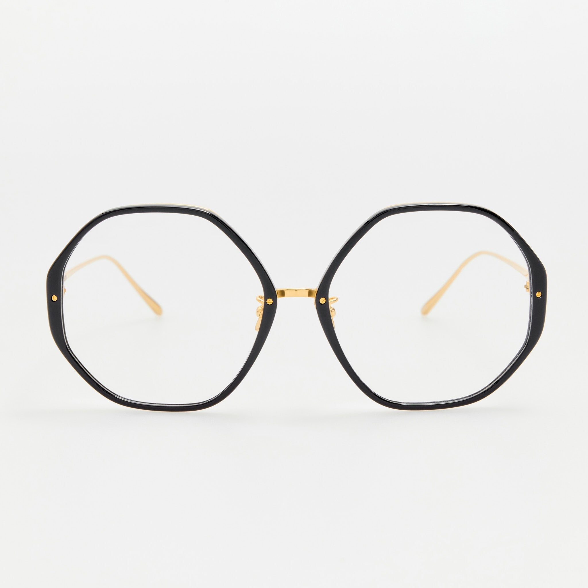 Alona Optical Frame in Black - LINDA FARROW - Optical Frame -