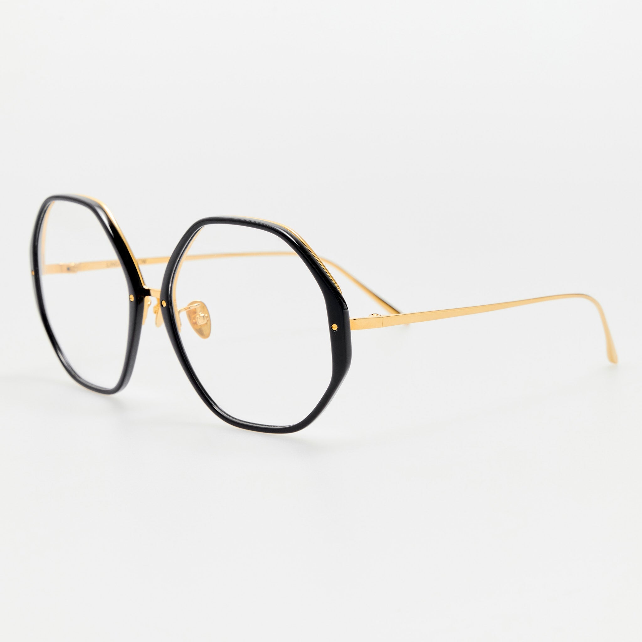 Alona Optical Frame in Black - LINDA FARROW - Optical Frame -