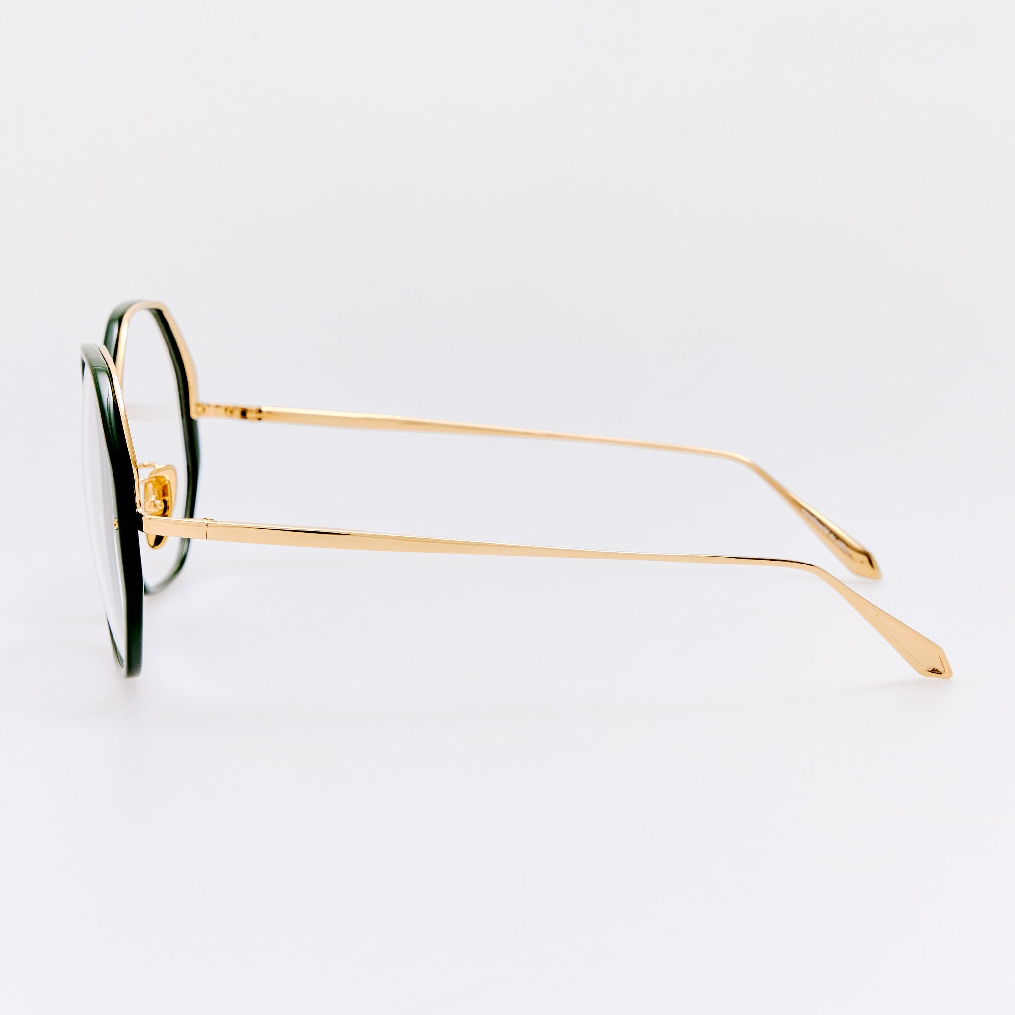 Alona Optical Frame in Green - LINDA FARROW - Optical Frame -