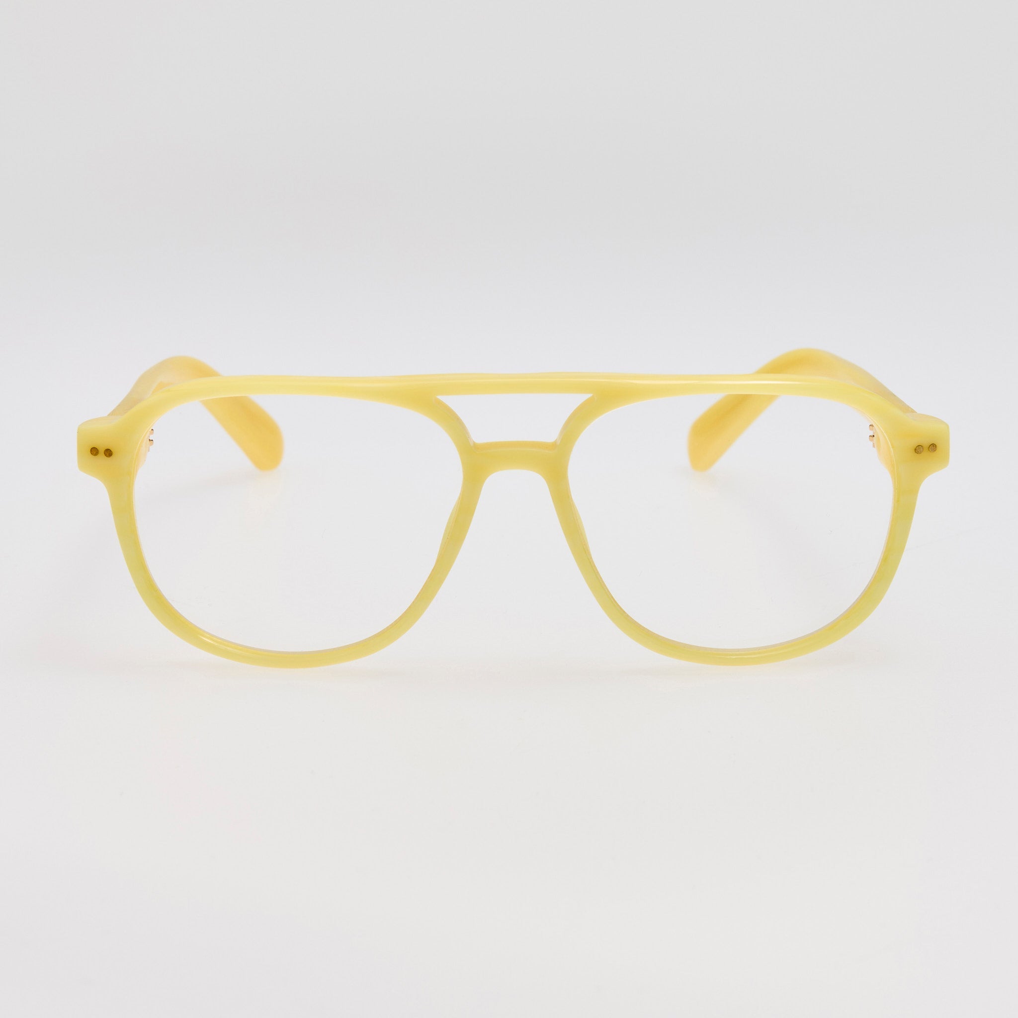 Altu Optical in Yellow Stripe - LINDA FARROW - Optical Frame -