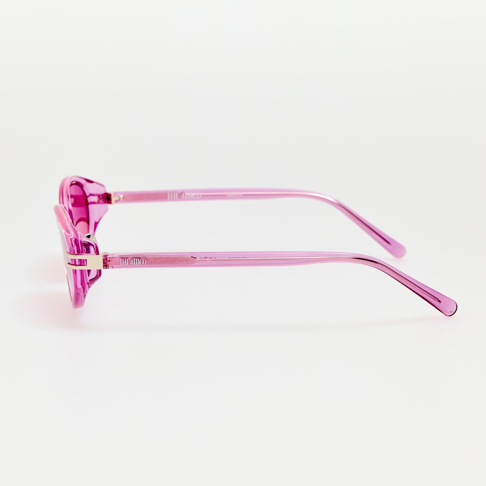 Ambra Sunglasses in Pink - LINDA FARROW-Sunglasses-