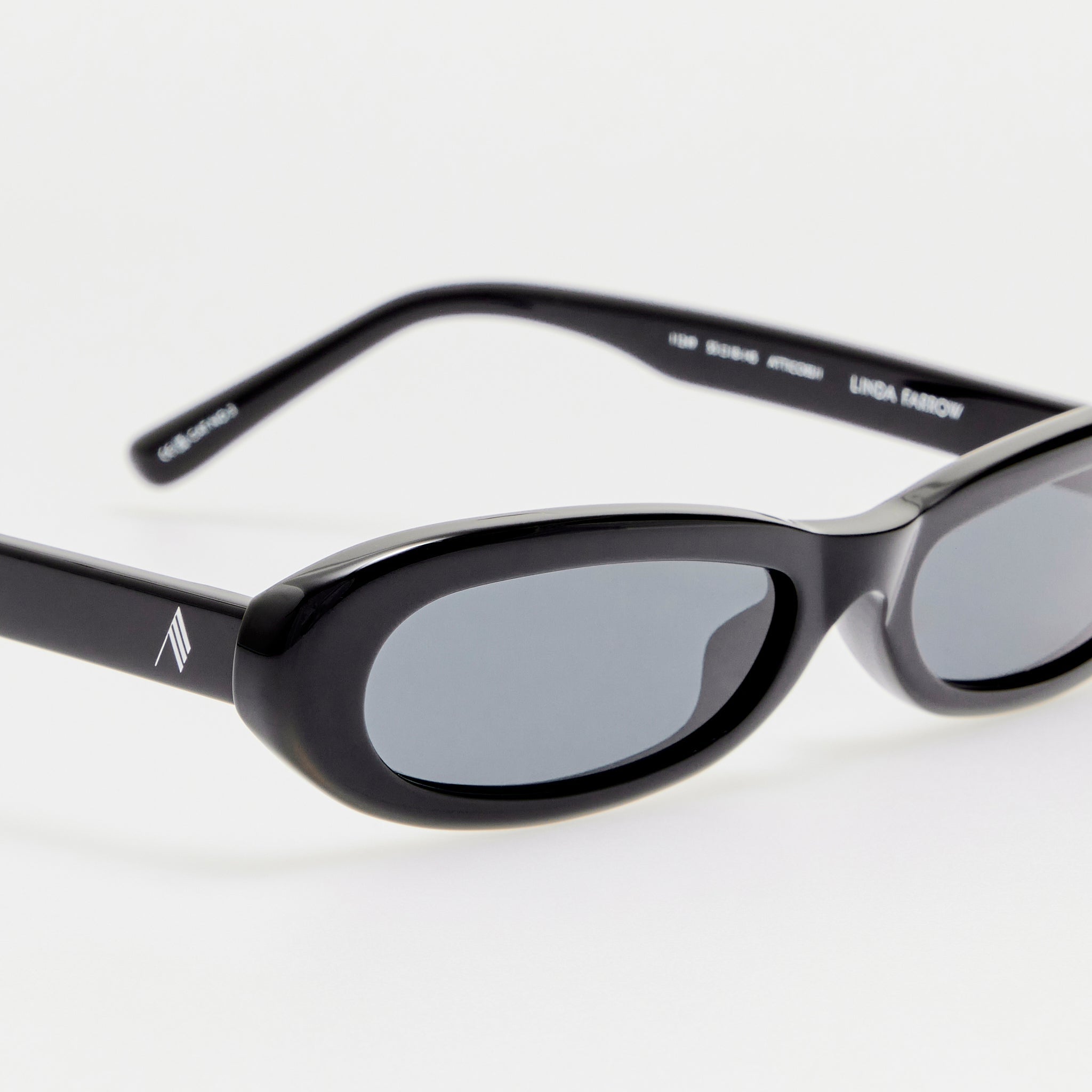 Andrea Sunglasses in Black - LINDA FARROW-Sunglasses-
