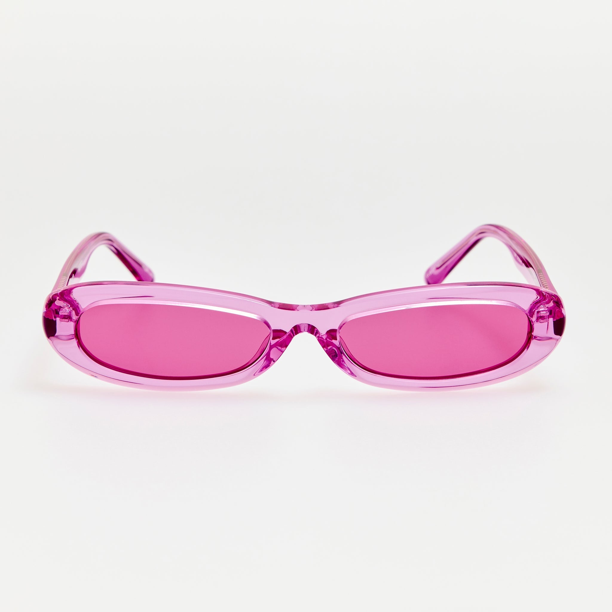 Andrea Sunglasses in Pink - LINDA FARROW-Sunglasses-