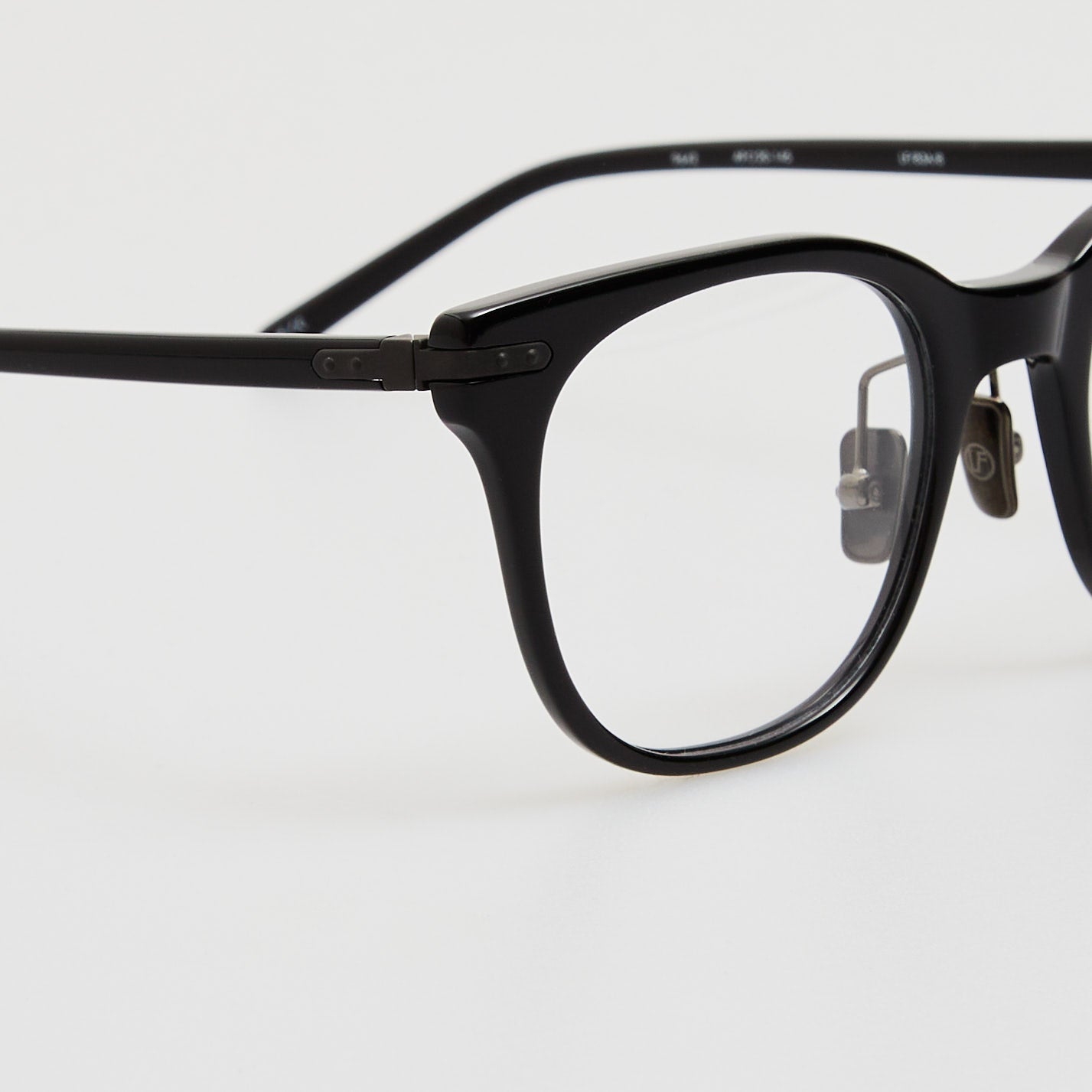 Arch Optical in Black Matt Nickel - LINDA FARROW - Optical Frame -