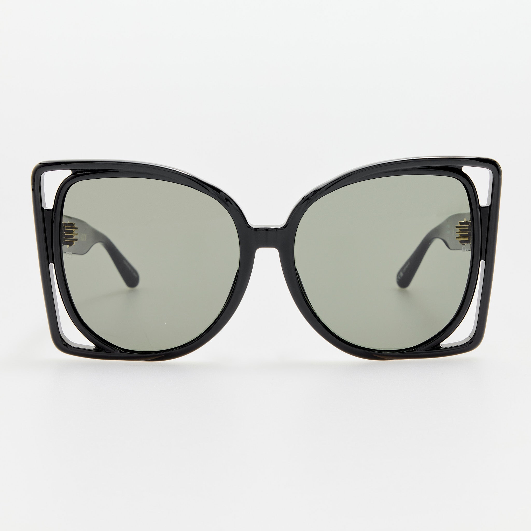 Astra Sunglasses in Black - LINDA FARROW - Sunglasses -