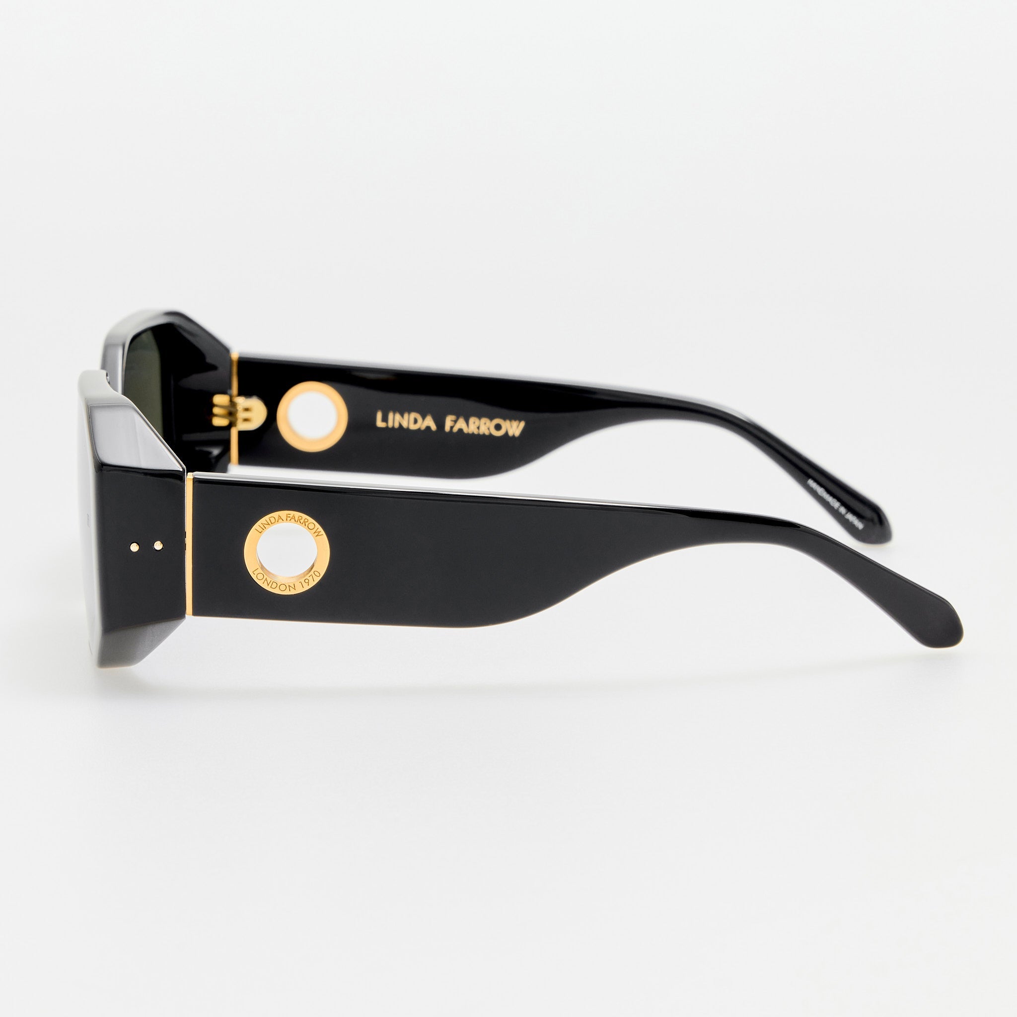 Bailey Sunglasses in Black - LINDA FARROW - Sunglasses -