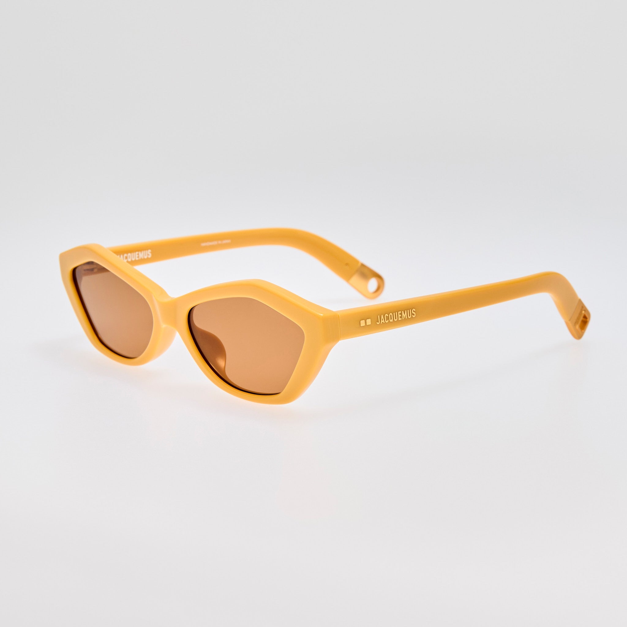 Bambino Angular Sunglasses in Banana - LINDA FARROW - Sunglasses -