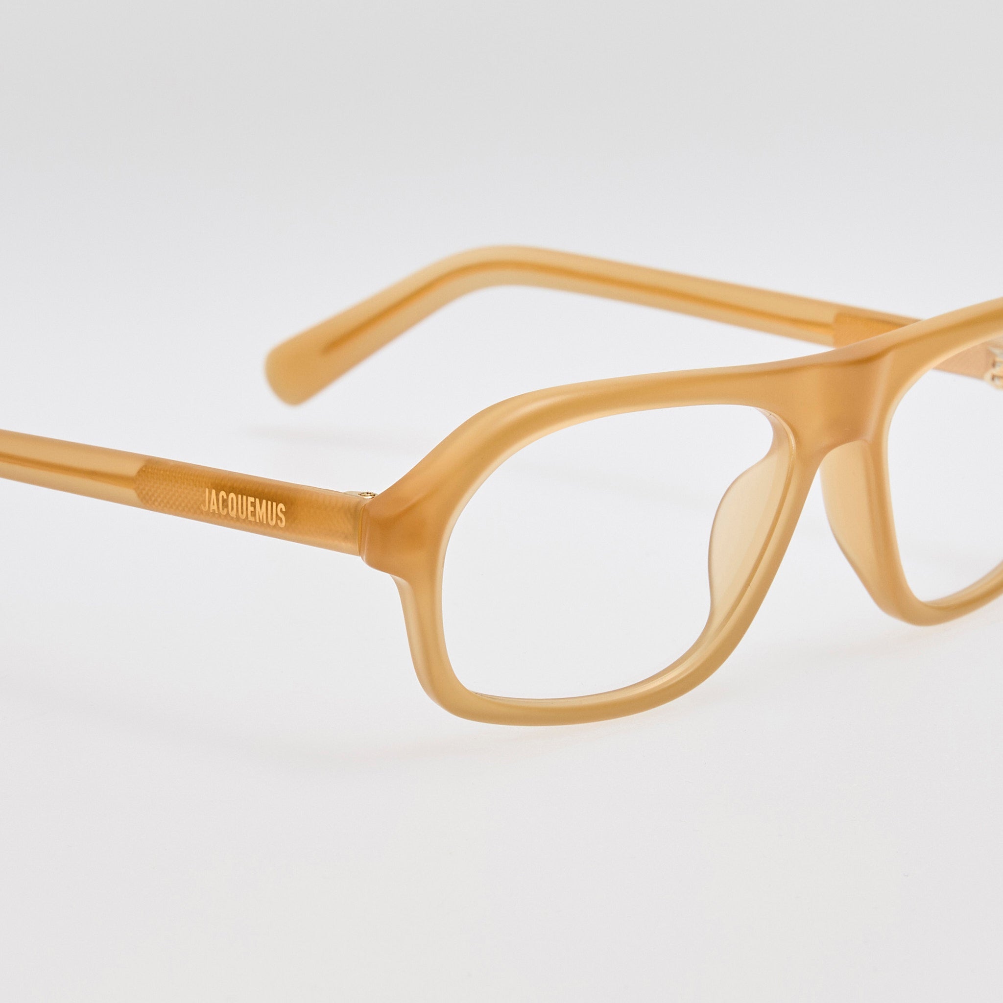 Becane Optical in Milky Brown - LINDA FARROW - Optical Frame -