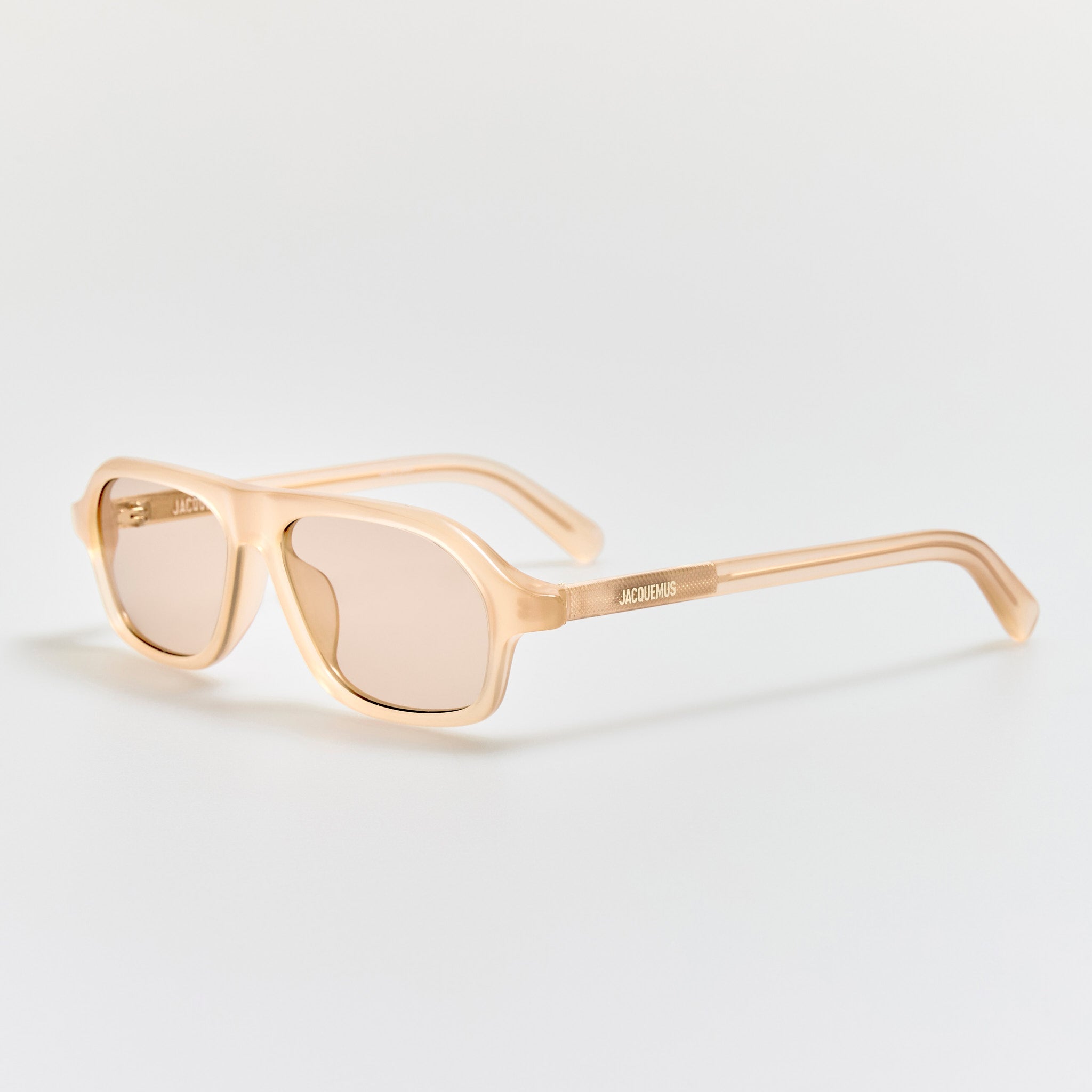 Becane Sunglasses in Nude - LINDA FARROW - Sunglasses -