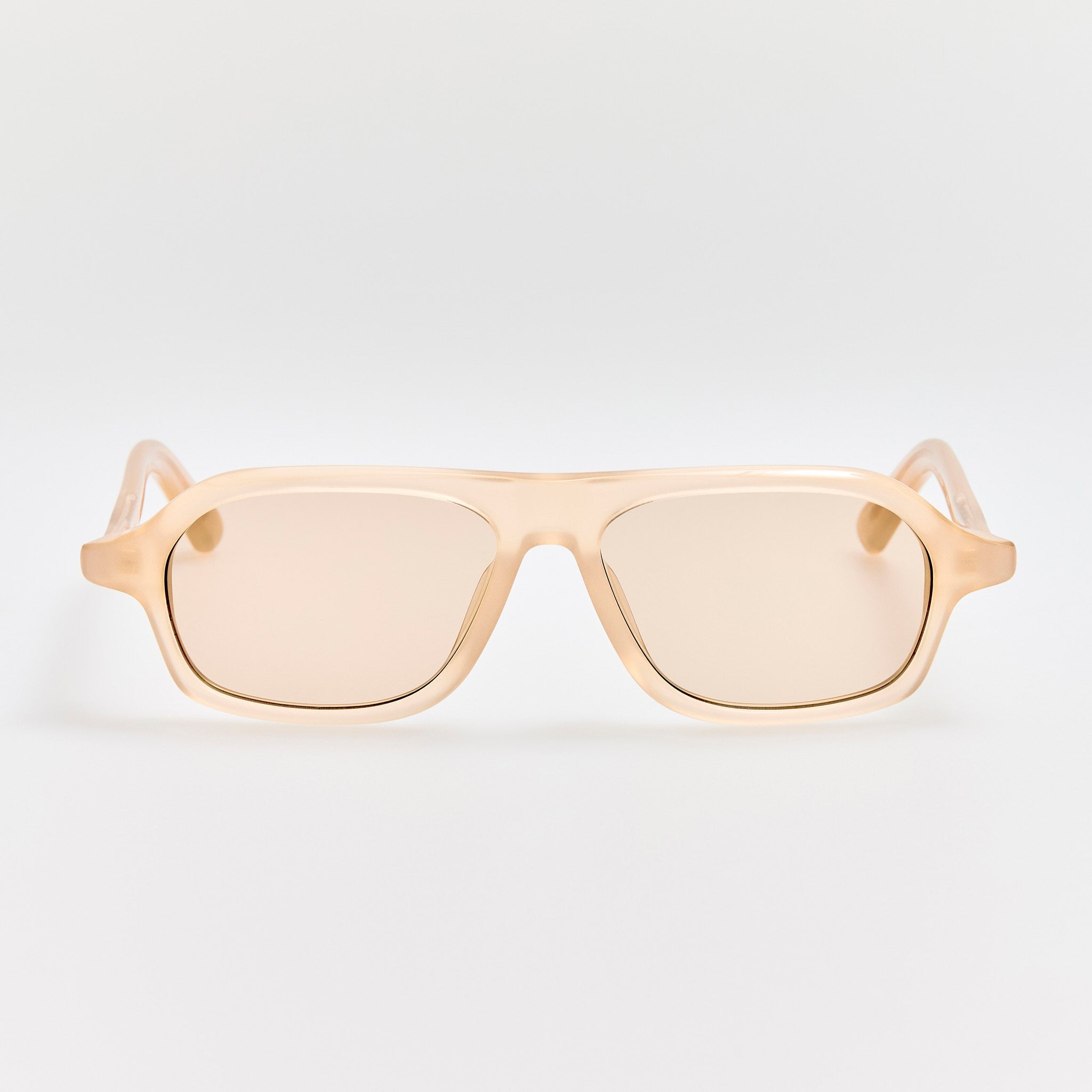 Becane Sunglasses in Nude - LINDA FARROW - Sunglasses -