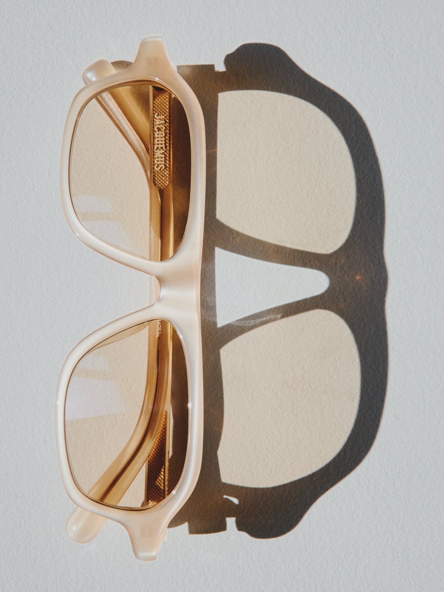 Becane Sunglasses in Nude - LINDA FARROW - Sunglasses -