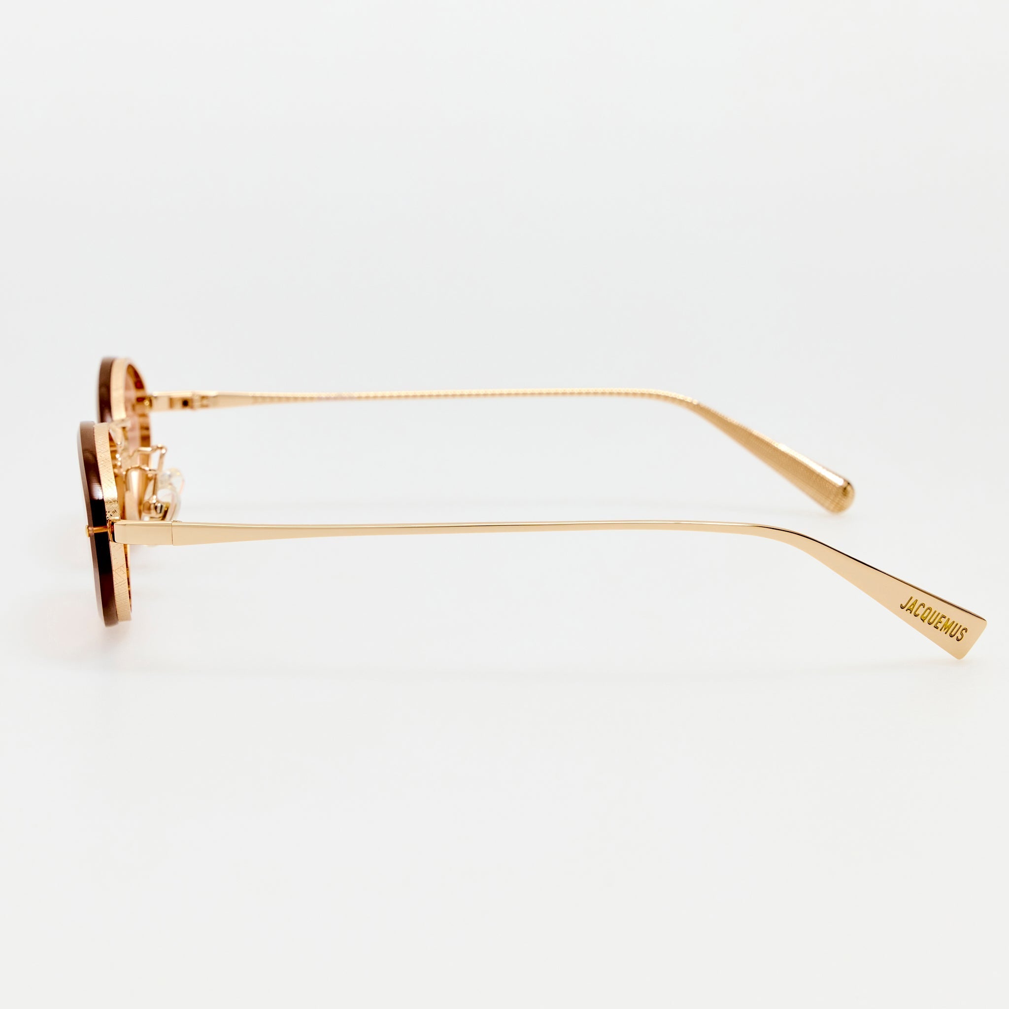 Bellini Sunglasses in Gold and Blush - LINDA FARROW-Sunglasses-