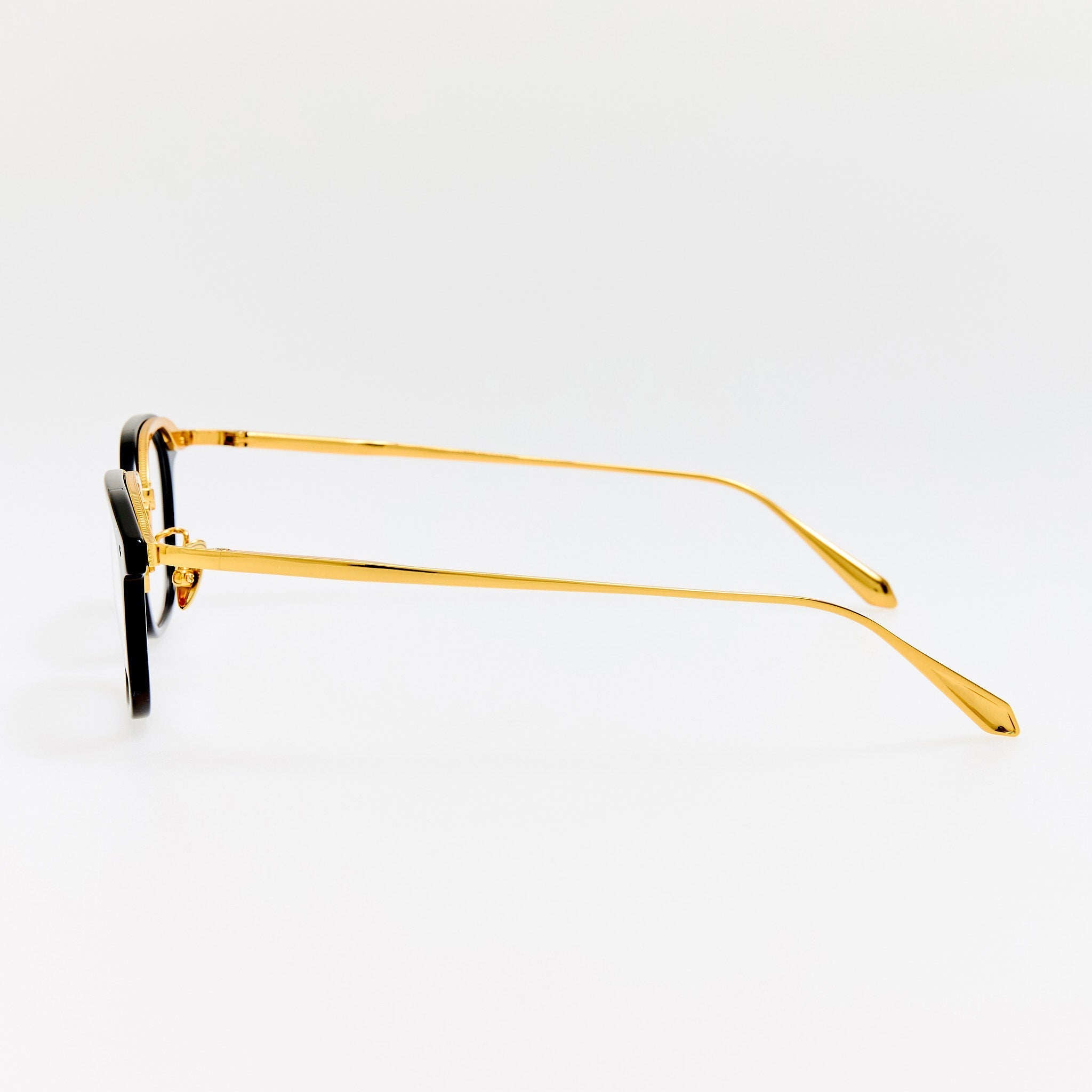 Bennet Optical in Black - LINDA FARROW - Optical Frame -