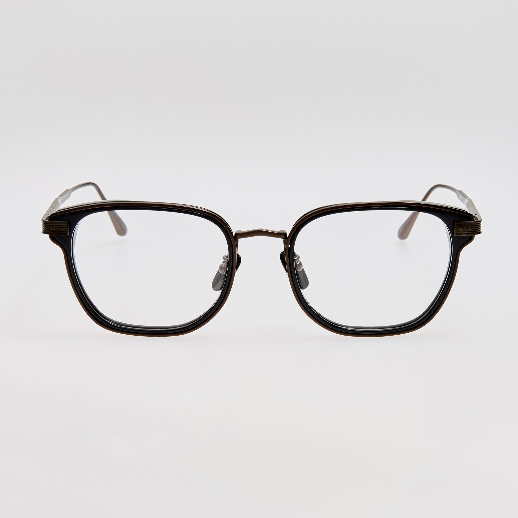 Blakher Optical in Black Matt Nickel - LINDA FARROW - Optical Frame -