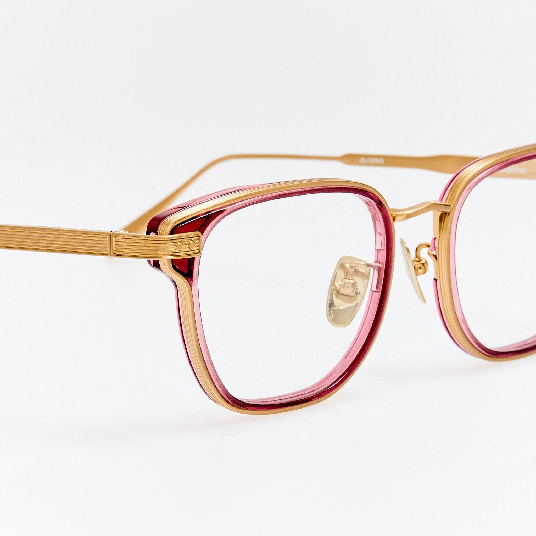 Blakher Optical in Wine - LINDA FARROW - Optical Frame -