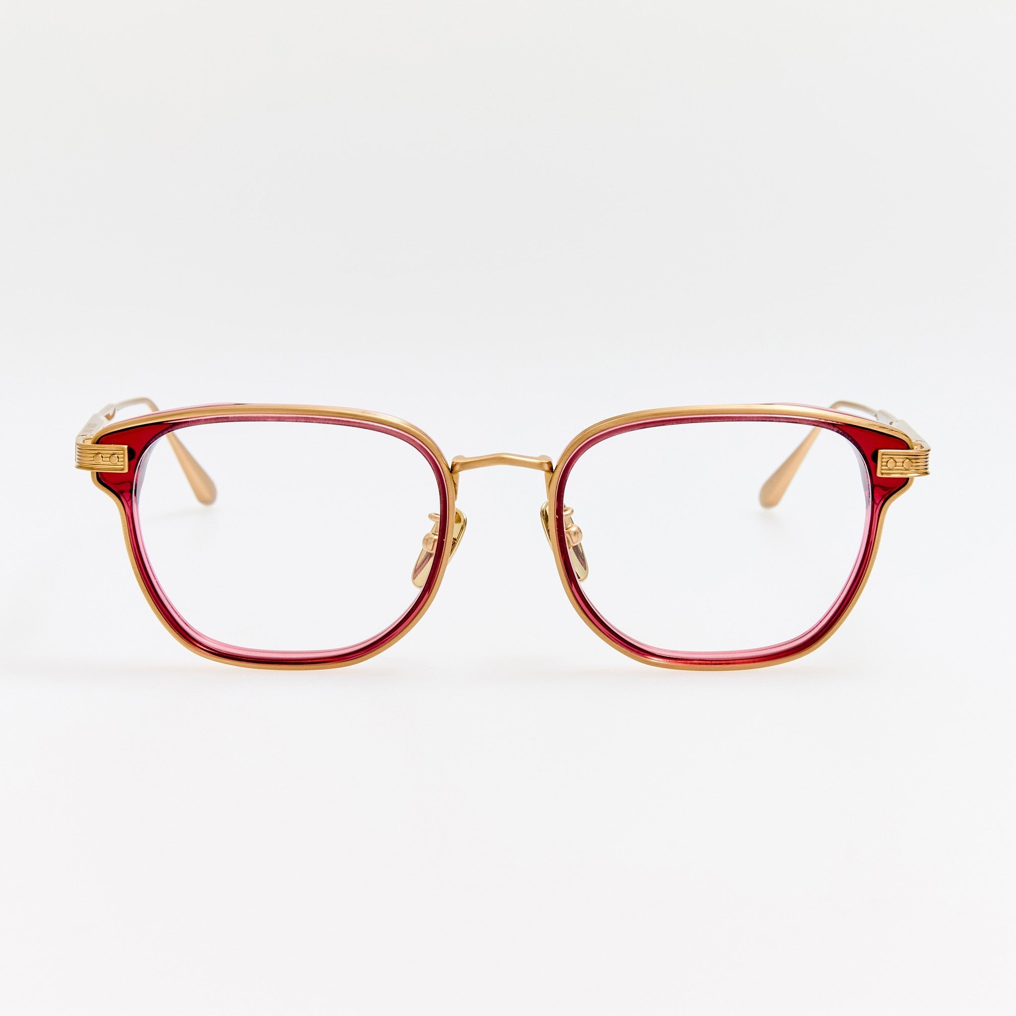 Blakher Optical in Wine - LINDA FARROW - Optical Frame -