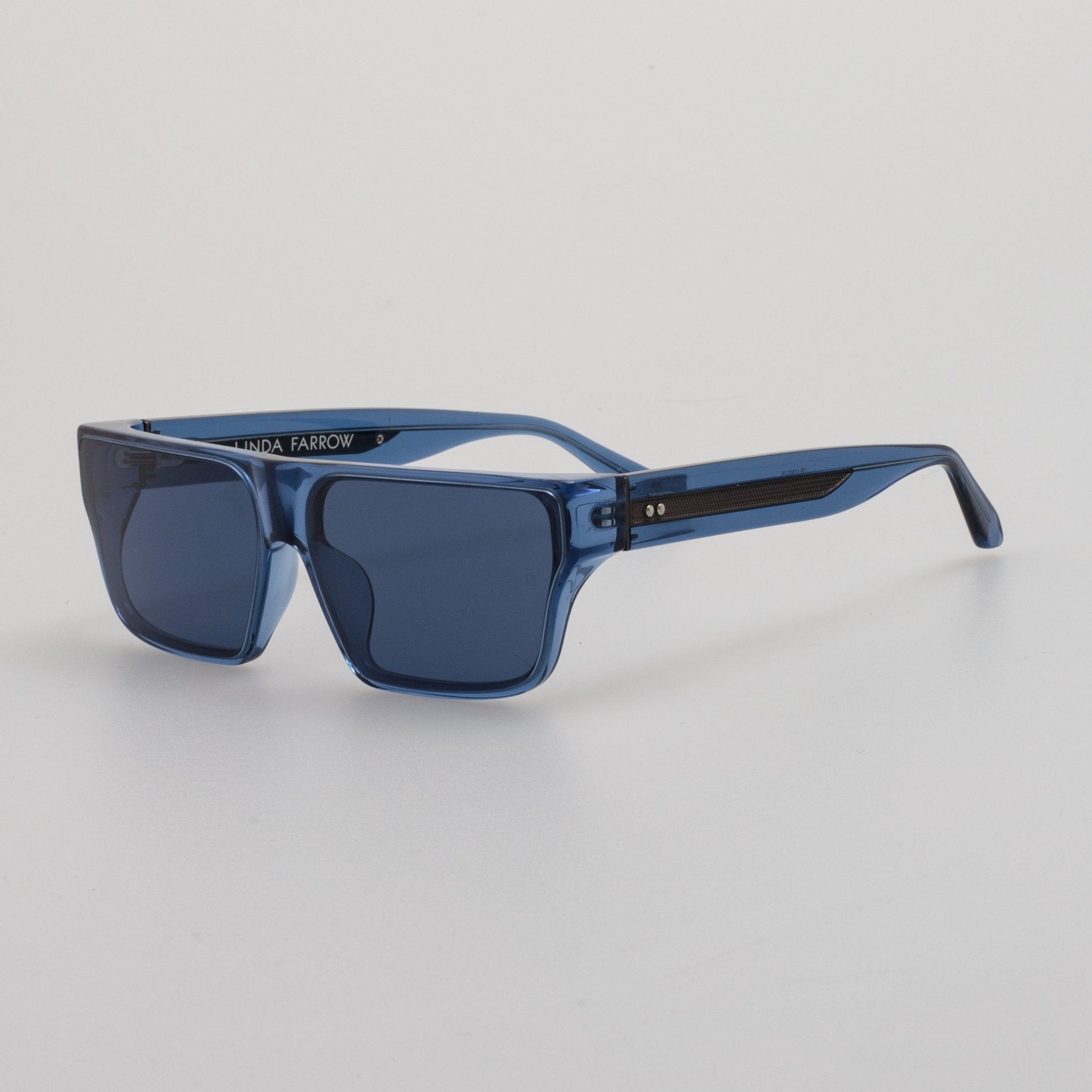 Brady Sunglasses in Navy - LINDA FARROW - Sunglasses -