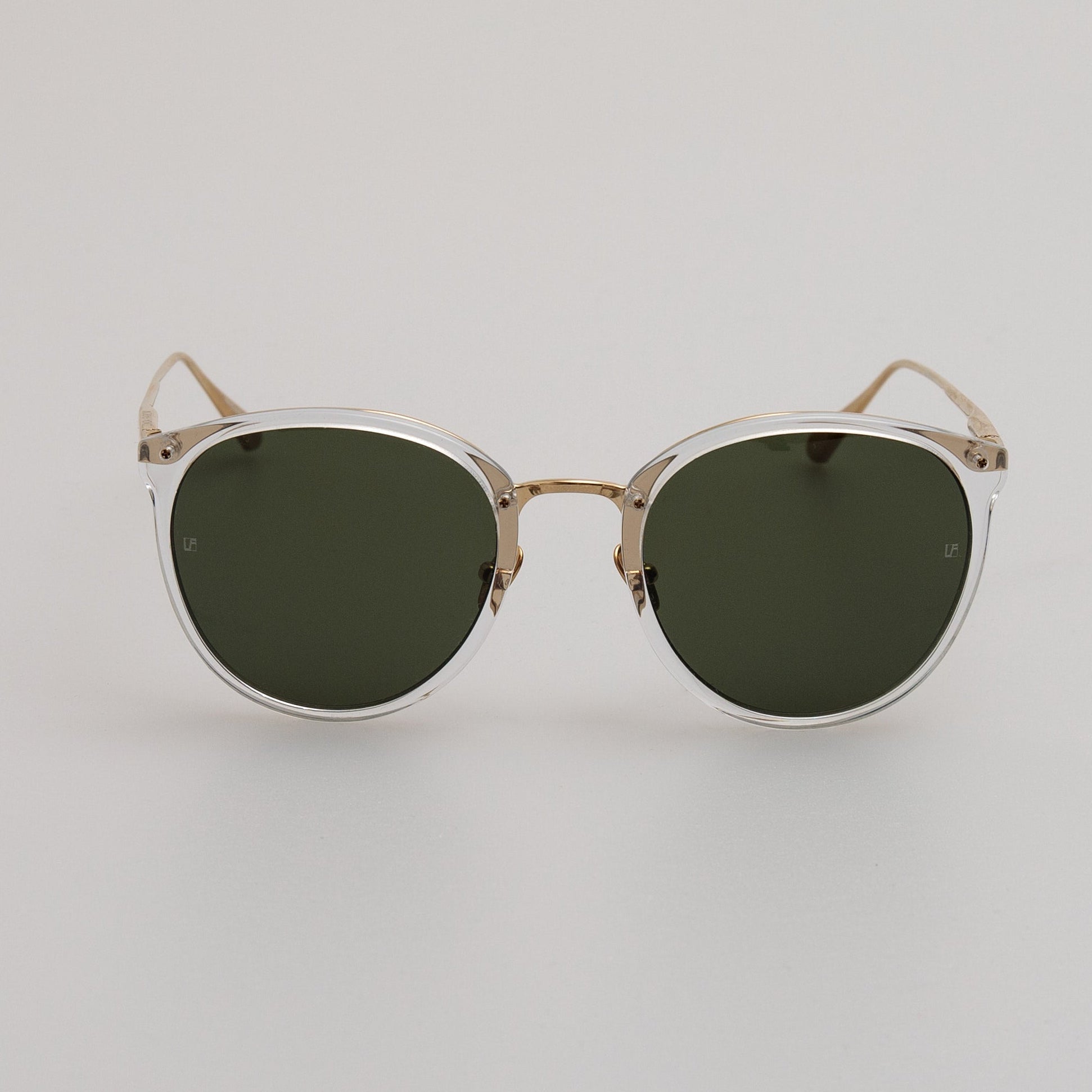 Calthorpe Sunglasses in Clear - LINDA FARROW - Sunglasses -