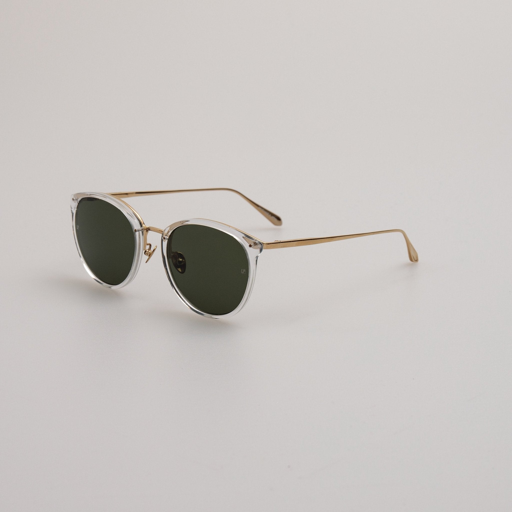 Calthorpe Sunglasses in Clear - LINDA FARROW - Sunglasses -