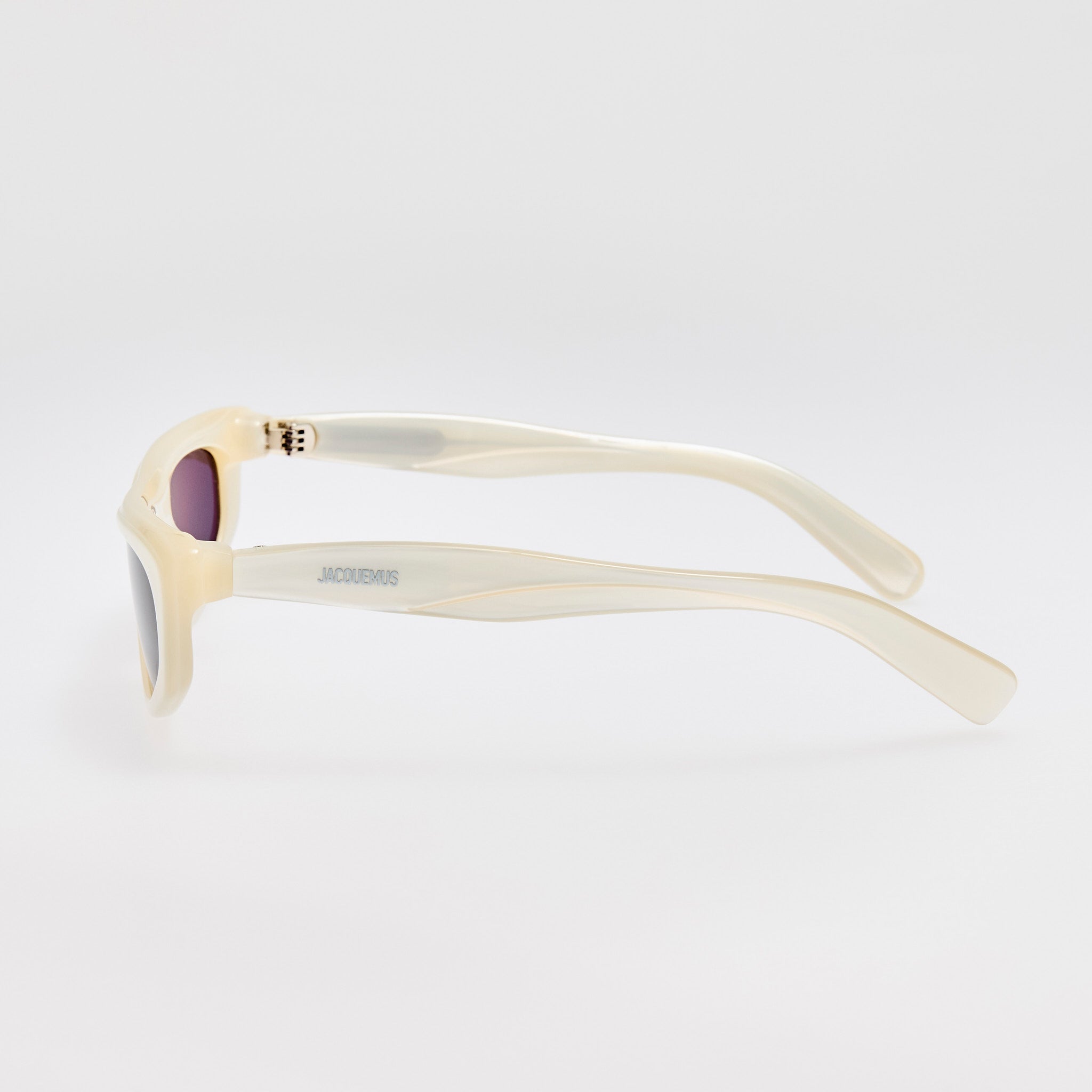 Casco Sunglasses in Metallic Pearl - LINDA FARROW - Sunglasses -