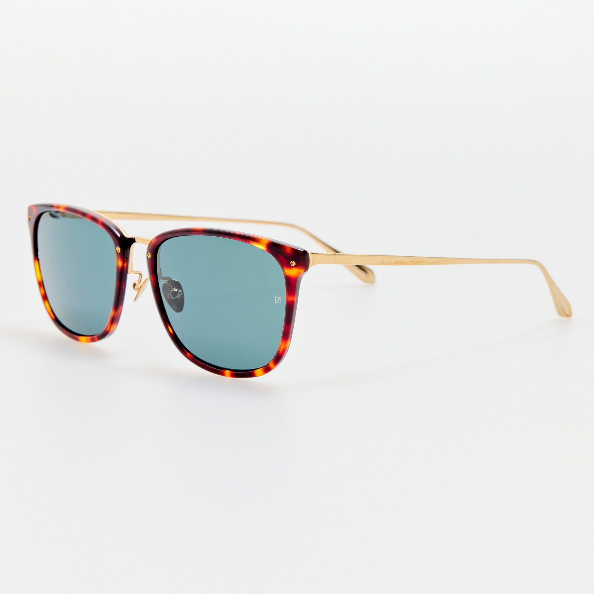 Cassin Sunglasses in Tortoiseshell - LINDA FARROW - Sunglasses -