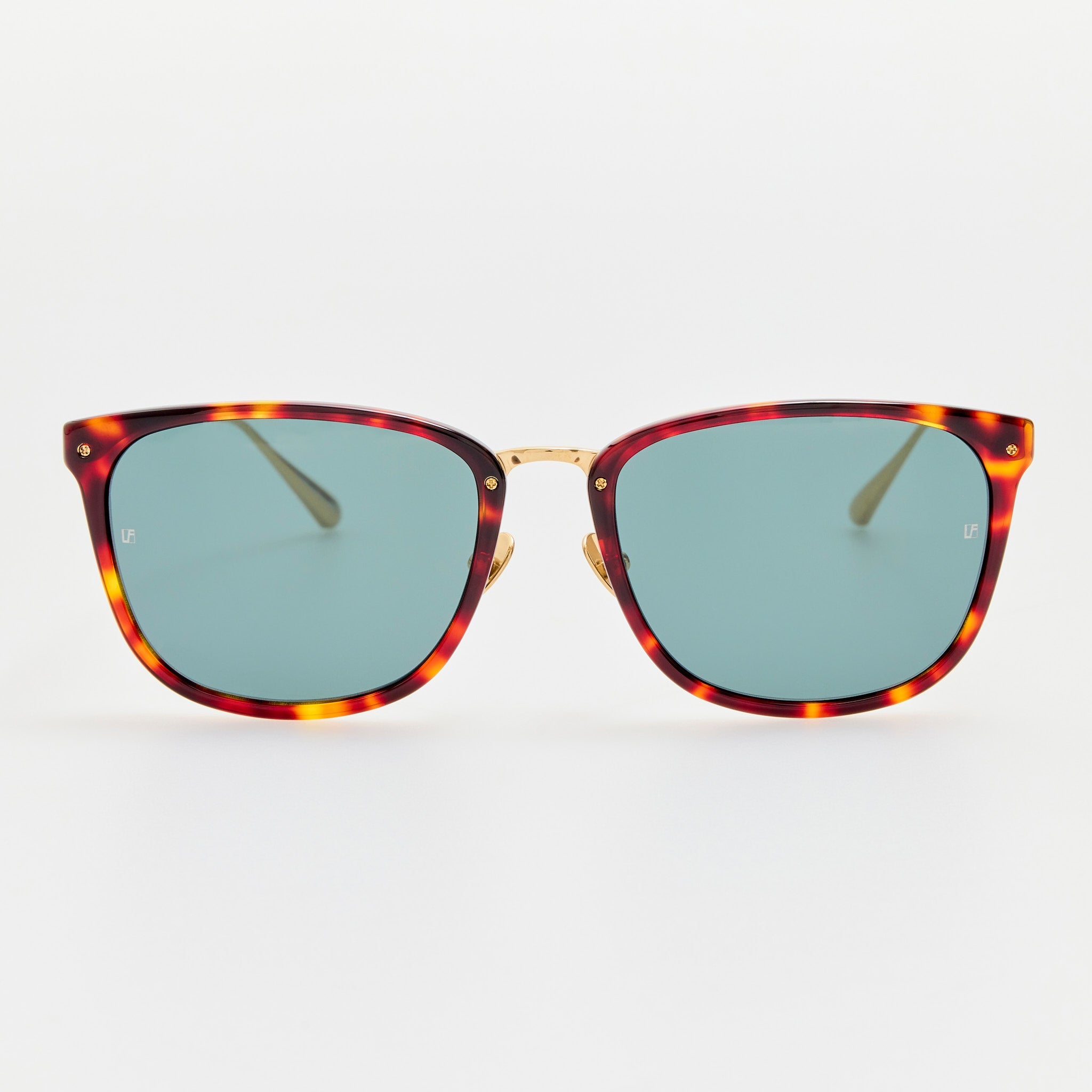 Cassin Sunglasses in Tortoiseshell - LINDA FARROW - Sunglasses -