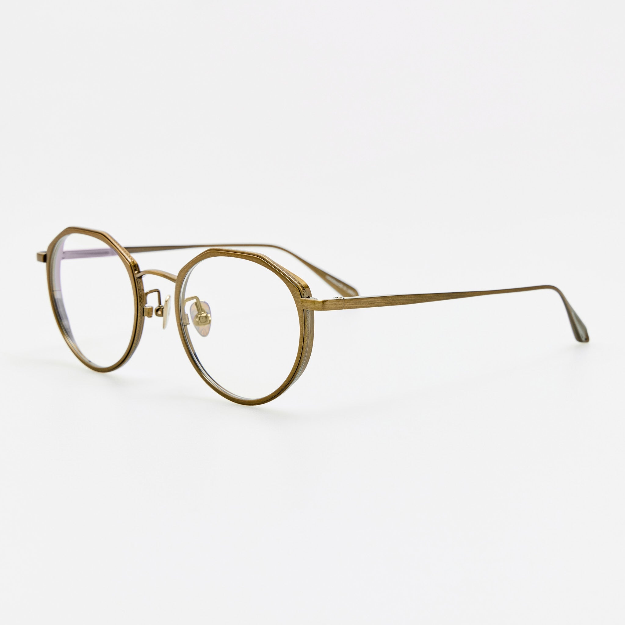 Cesar Optical in Antique Gold - LINDA FARROW-Optical Frame-