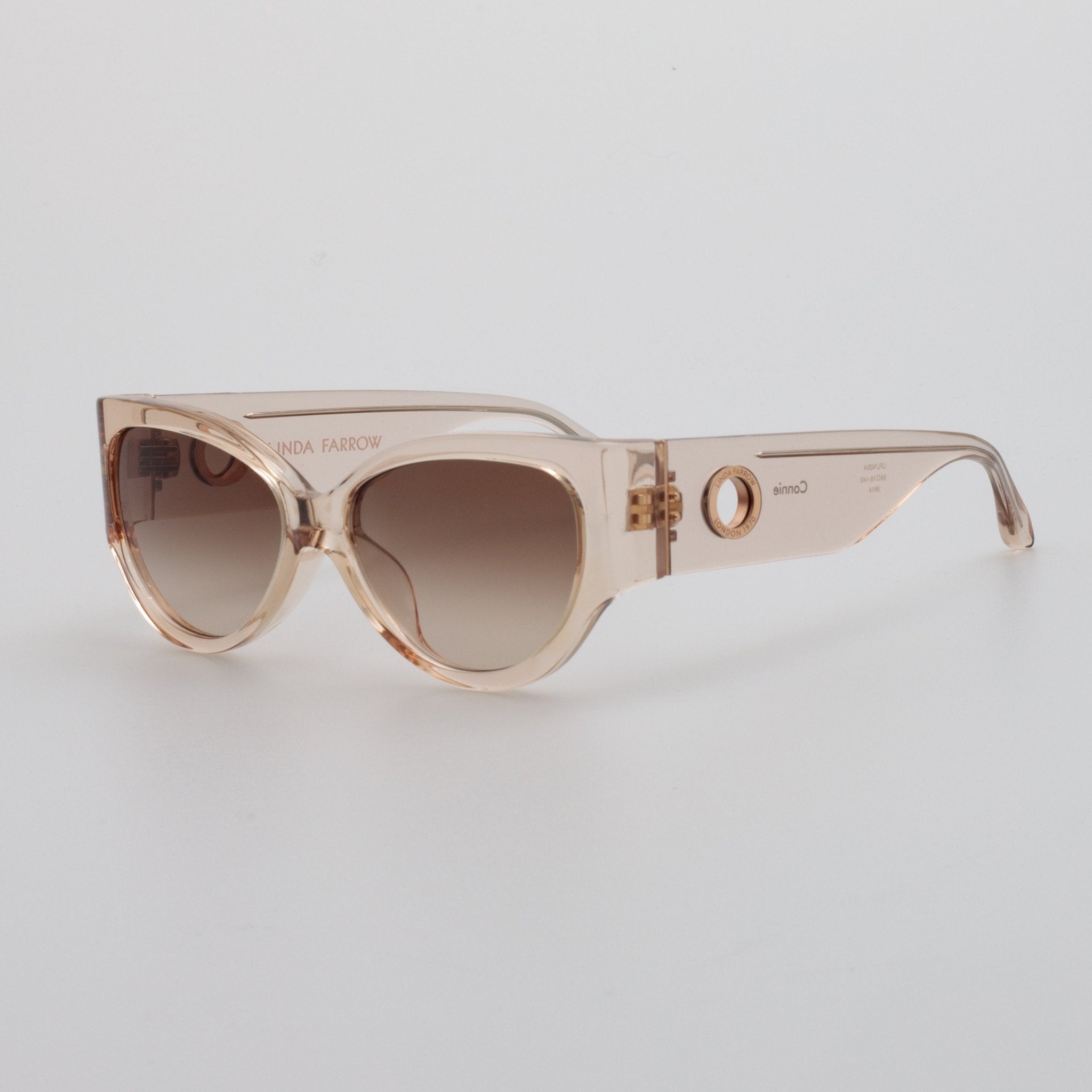 Connie Sunglasses in Ash - LINDA FARROW - Sunglasses -