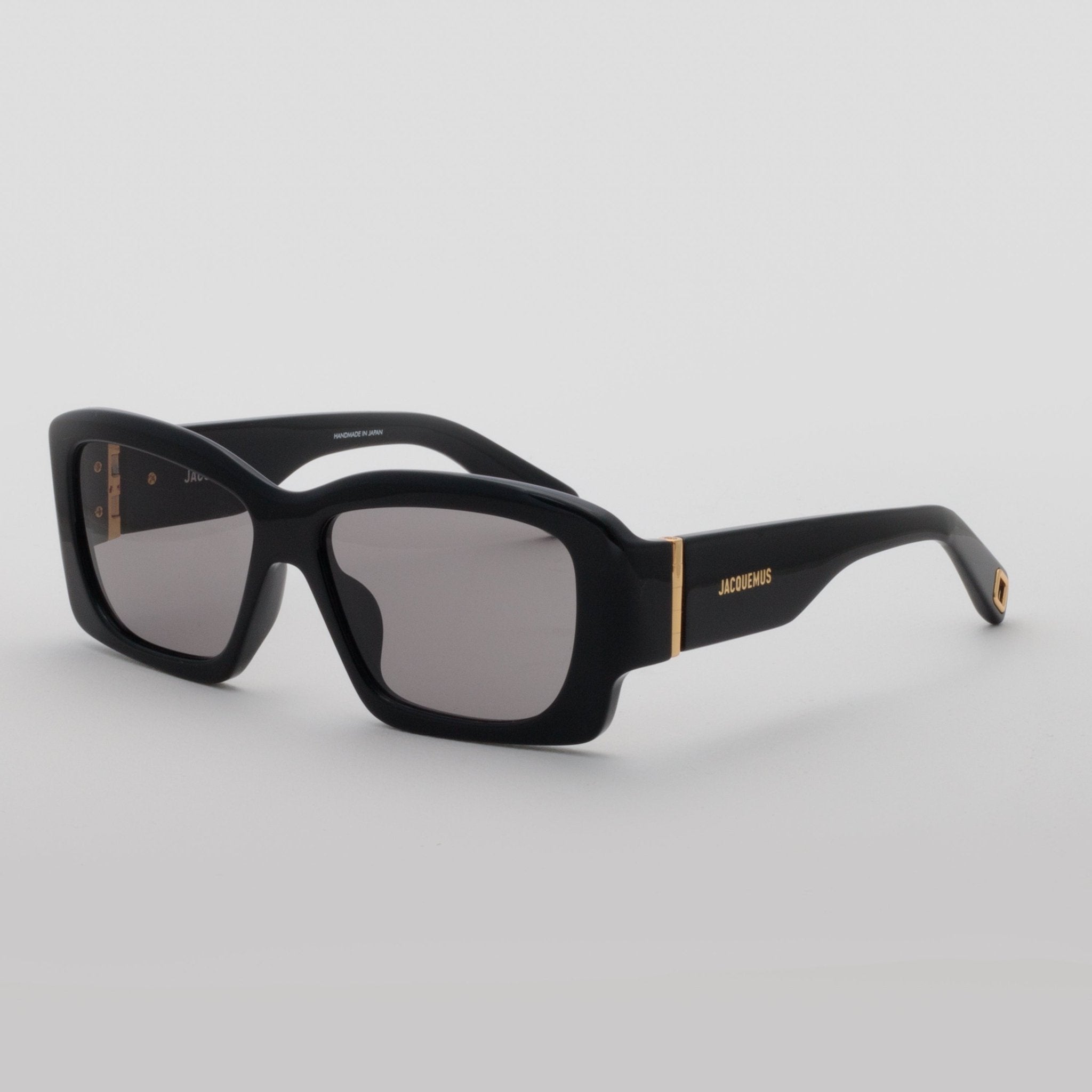 Croisiere Rectangular Sunglasses in Black - LINDA FARROW - Sunglasses -