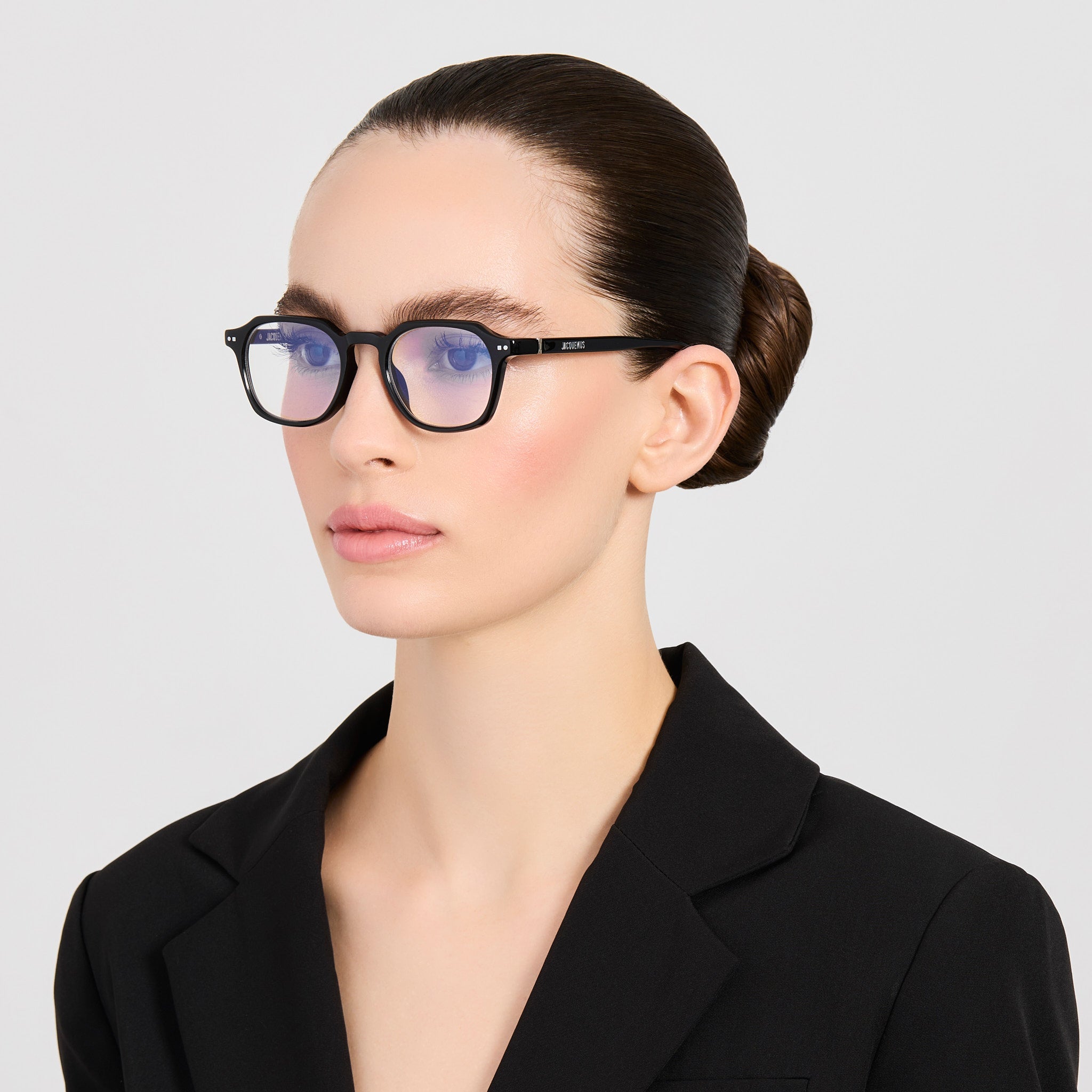 Cubano Optical in Black - LINDA FARROW-Optical Frame-