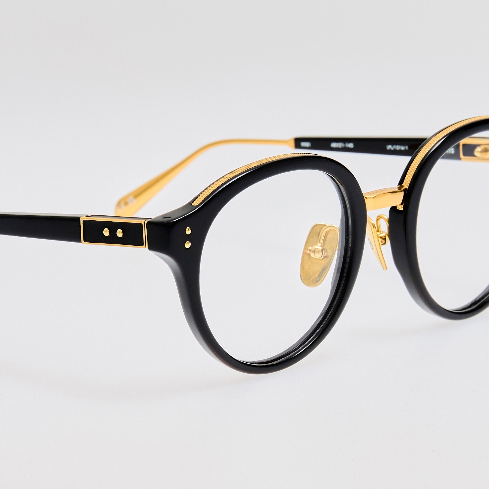 Curtis Optical in Black - LINDA FARROW - Optical Frame -