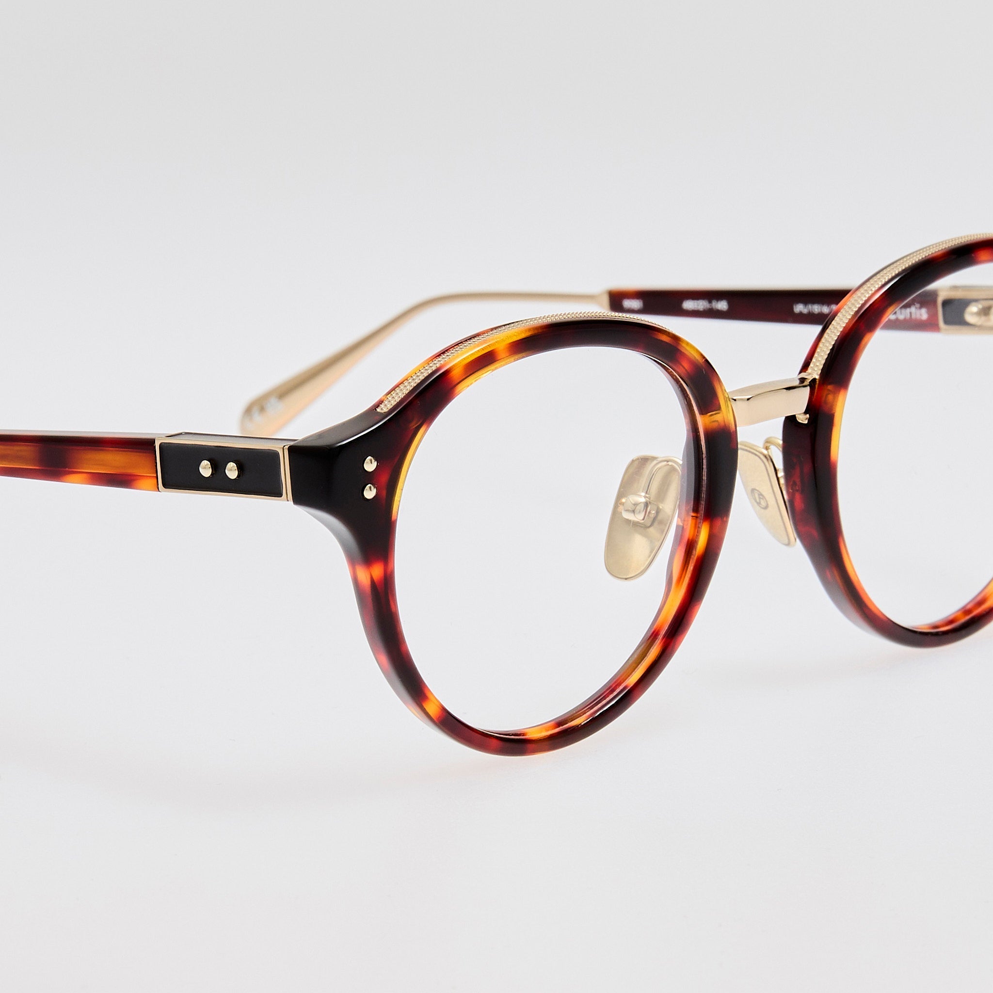 Curtis Optical in Dark Tortoiseshell - LINDA FARROW - Optical Frame -