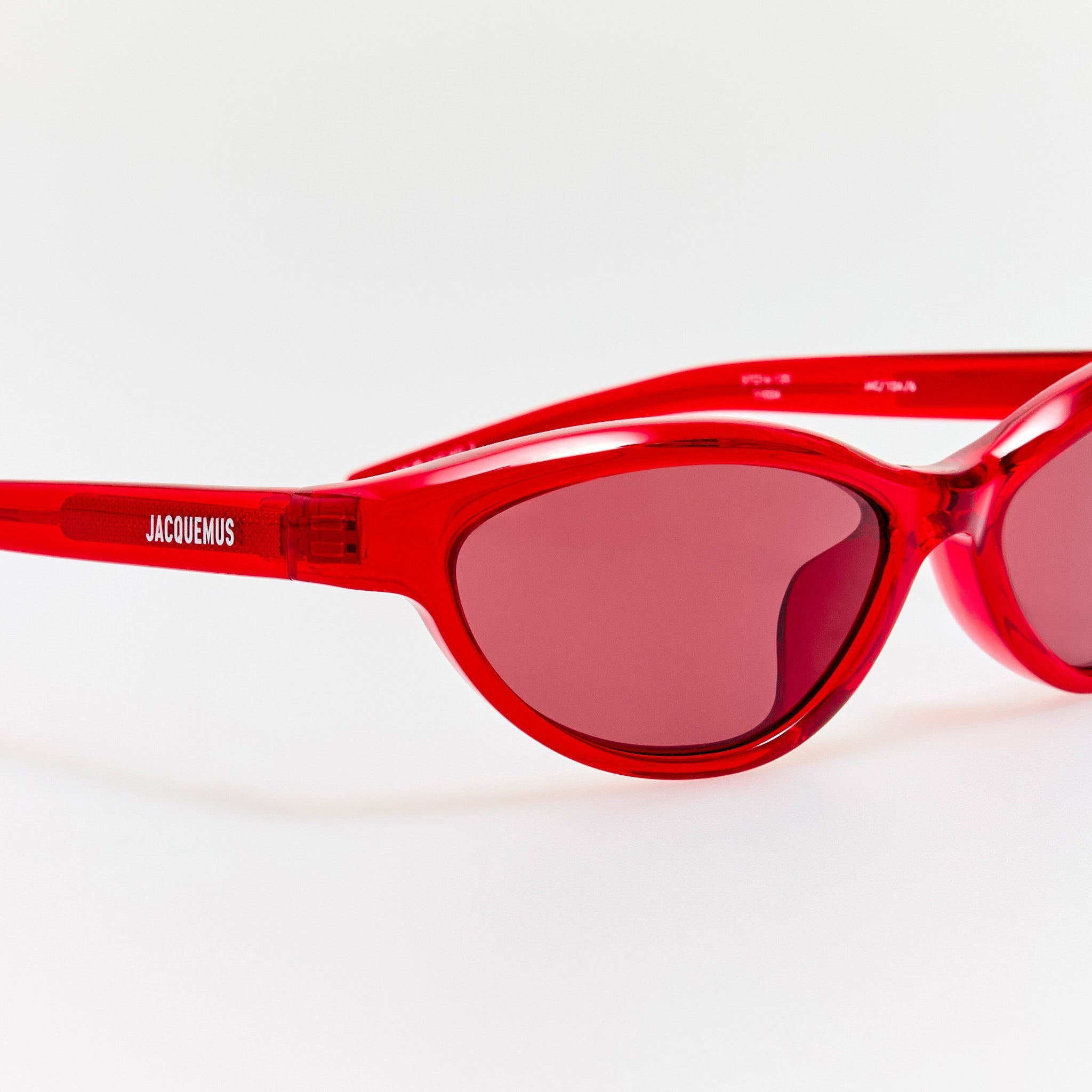 Curvo Sunglasses in Cherry - LINDA FARROW - Sunglasses -