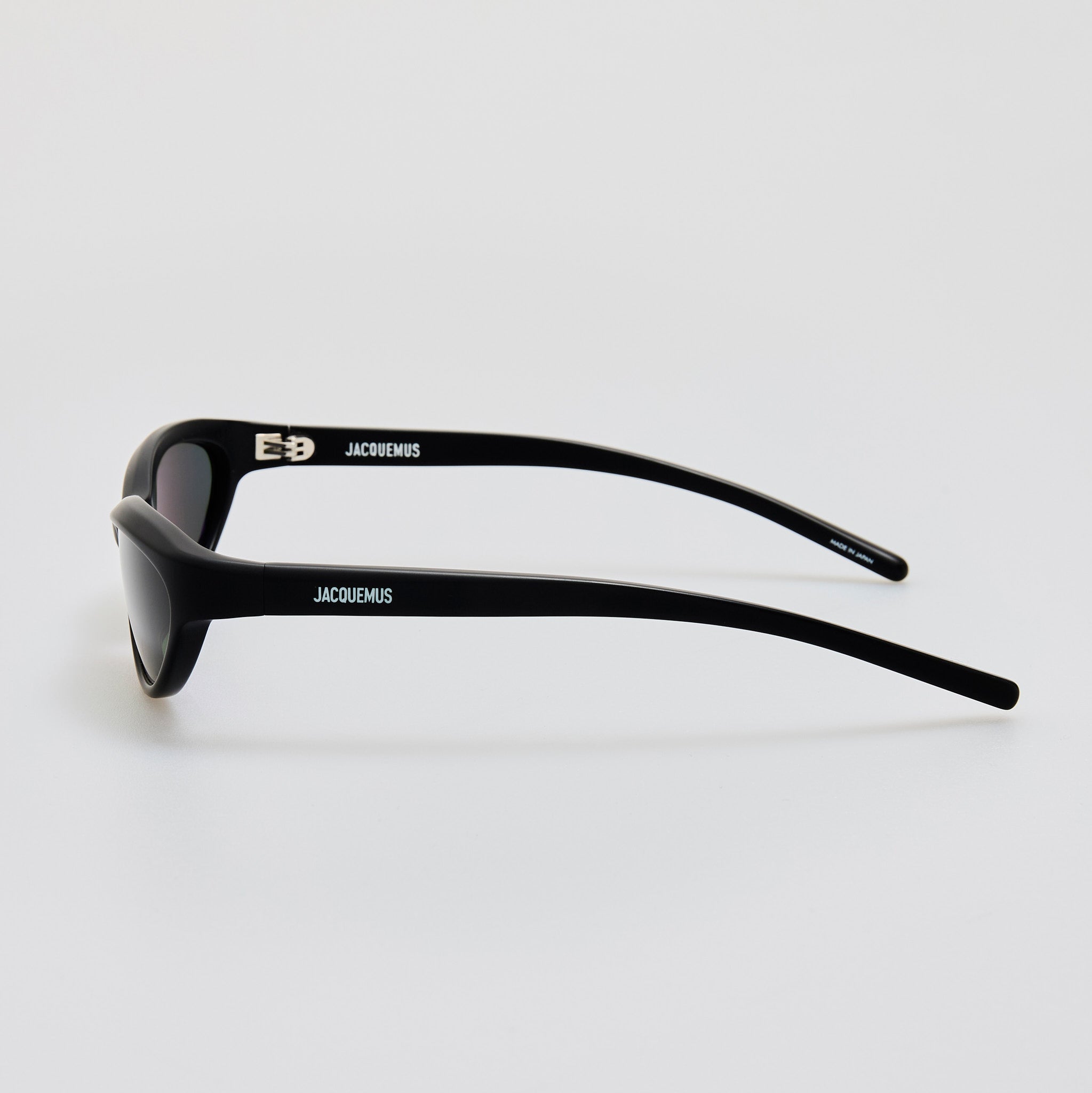 Curvo Sunglasses in Matt Black - LINDA FARROW - Sunglasses -