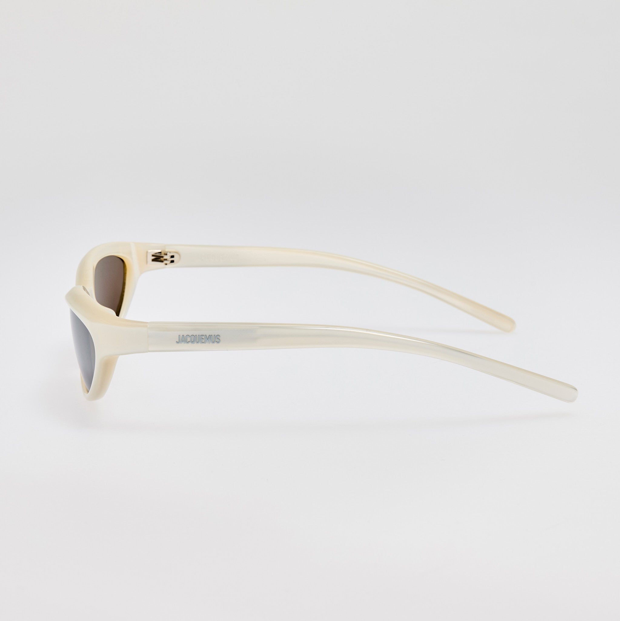 Curvo Sunglasses in Metallic Pearl - LINDA FARROW - Sunglasses -