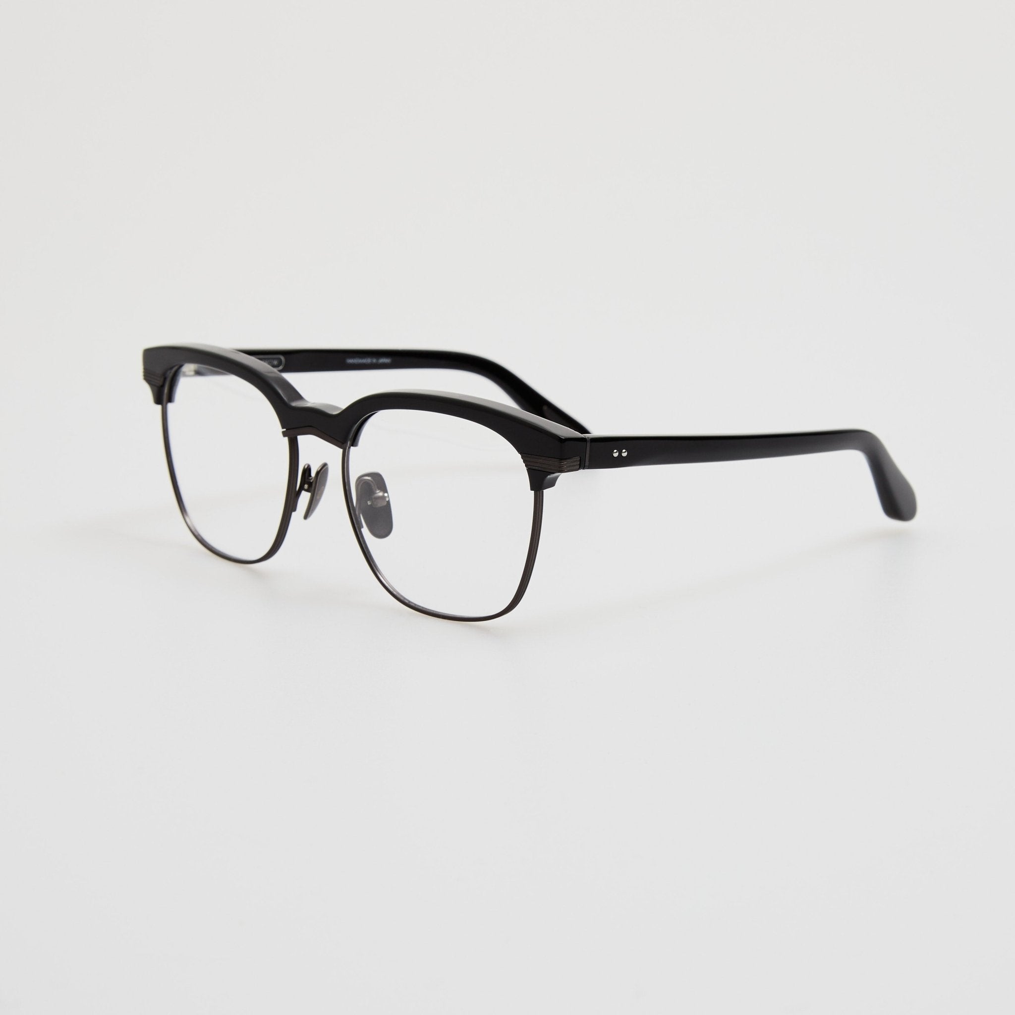 Darin Optical in Black Matt Nickel - LINDA FARROW - Optical Frame -