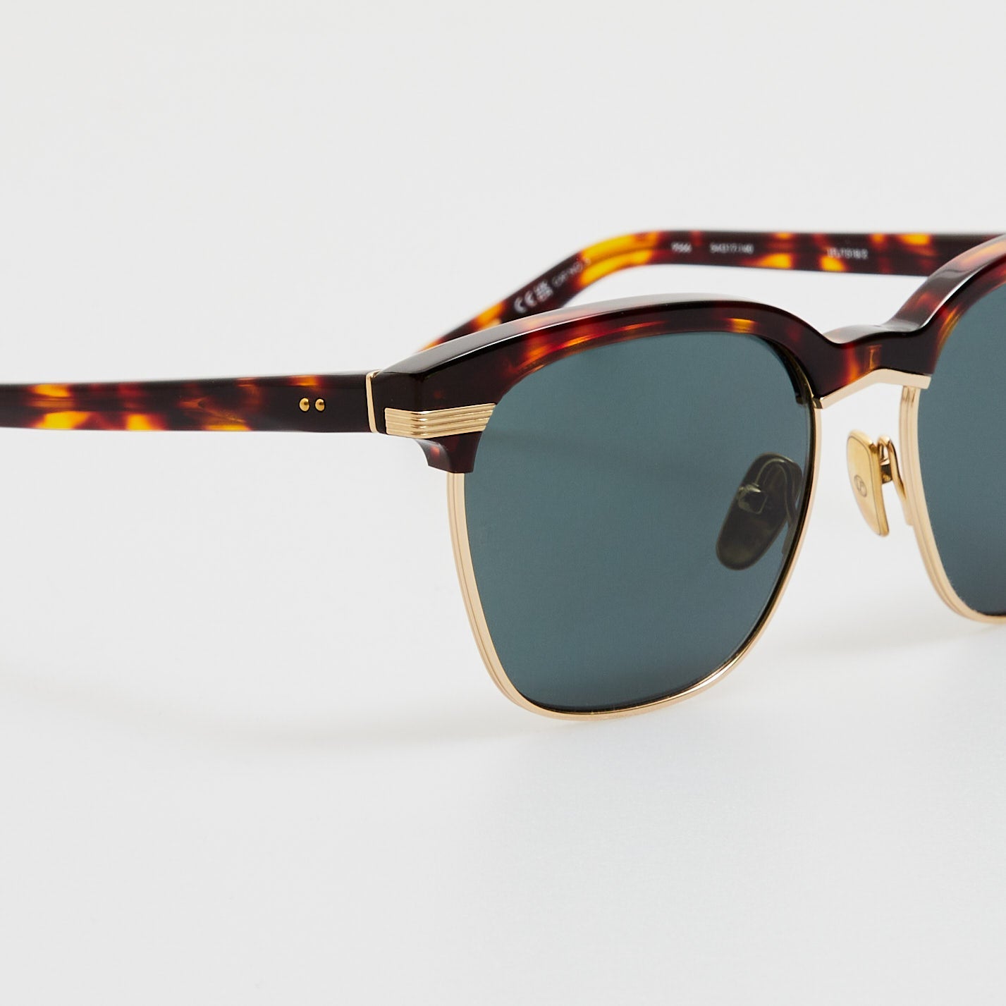 Darin Sunglasses in Dark Tortoiseshell - LINDA FARROW - Sunglasses -