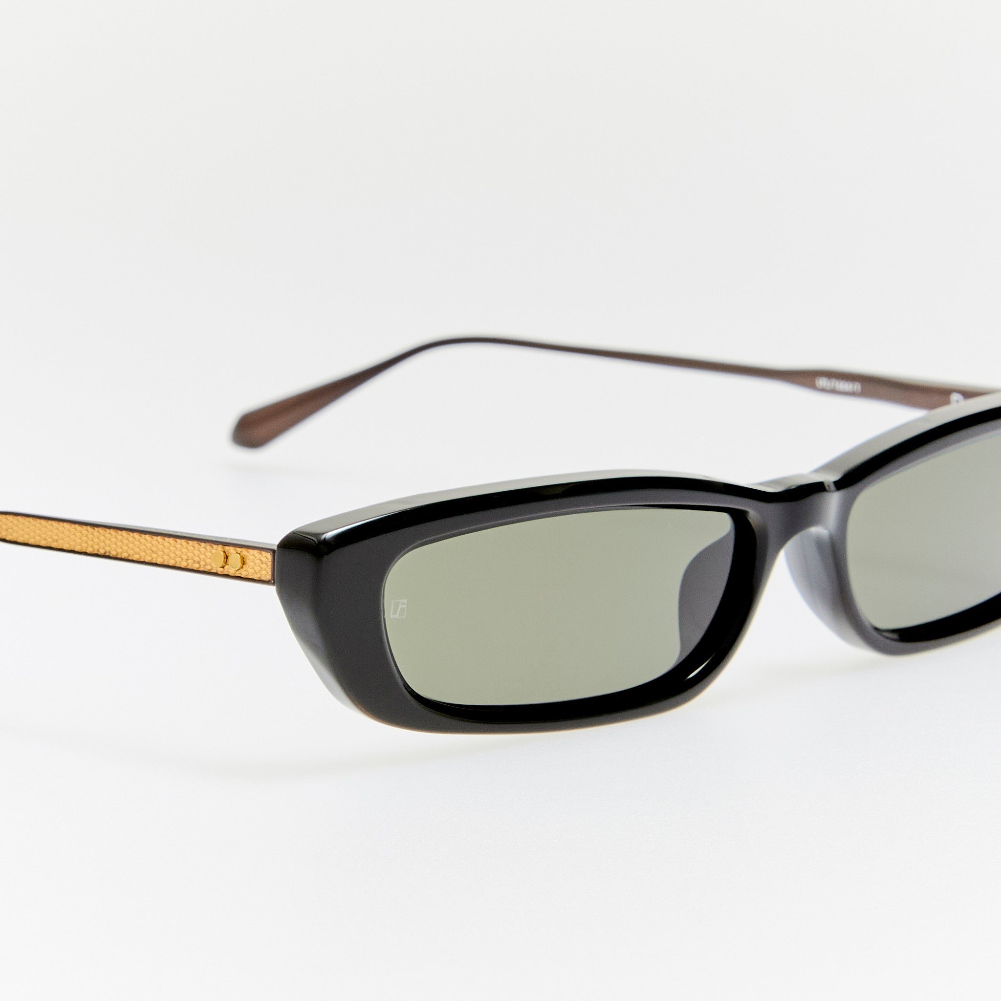 Darya Sunglasses in Black - LINDA FARROW - Sunglasses -