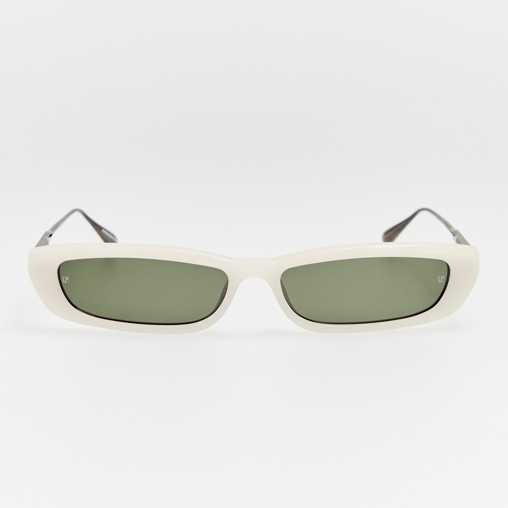Darya Sunglasses in Cream - LINDA FARROW - Sunglasses -